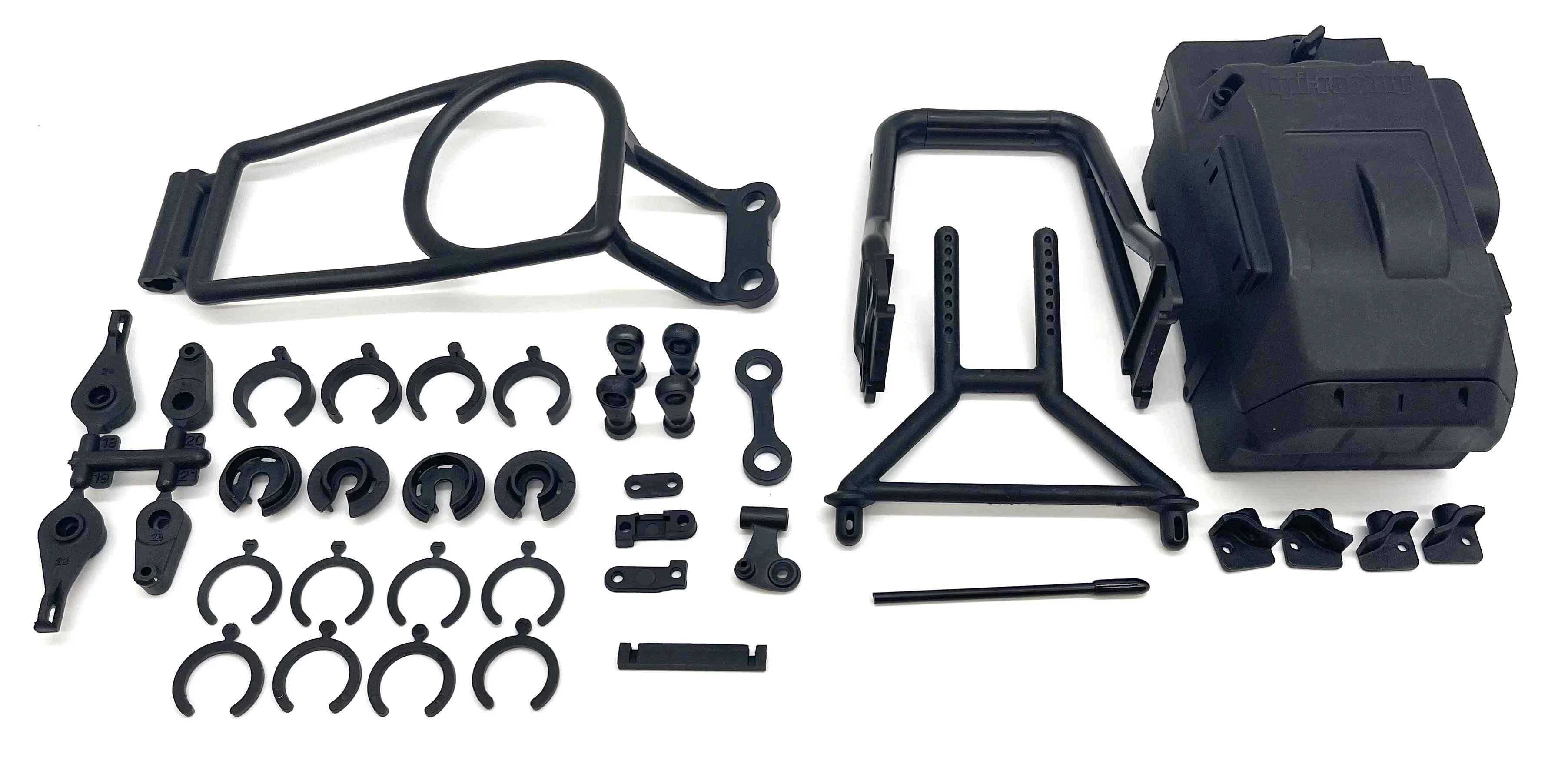Savage X 4.6 GT-6 ROLL BAR & BATTERY/RECEIVER BOX 85239 HPI 160100
