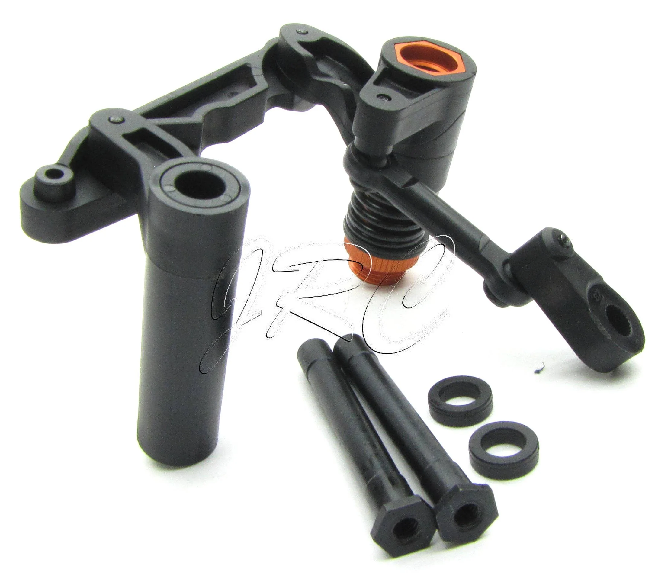 Savage X 4.6 GT-6 STEERING SET (BELL CRANK) XL servo saver & Posts HPI 160100