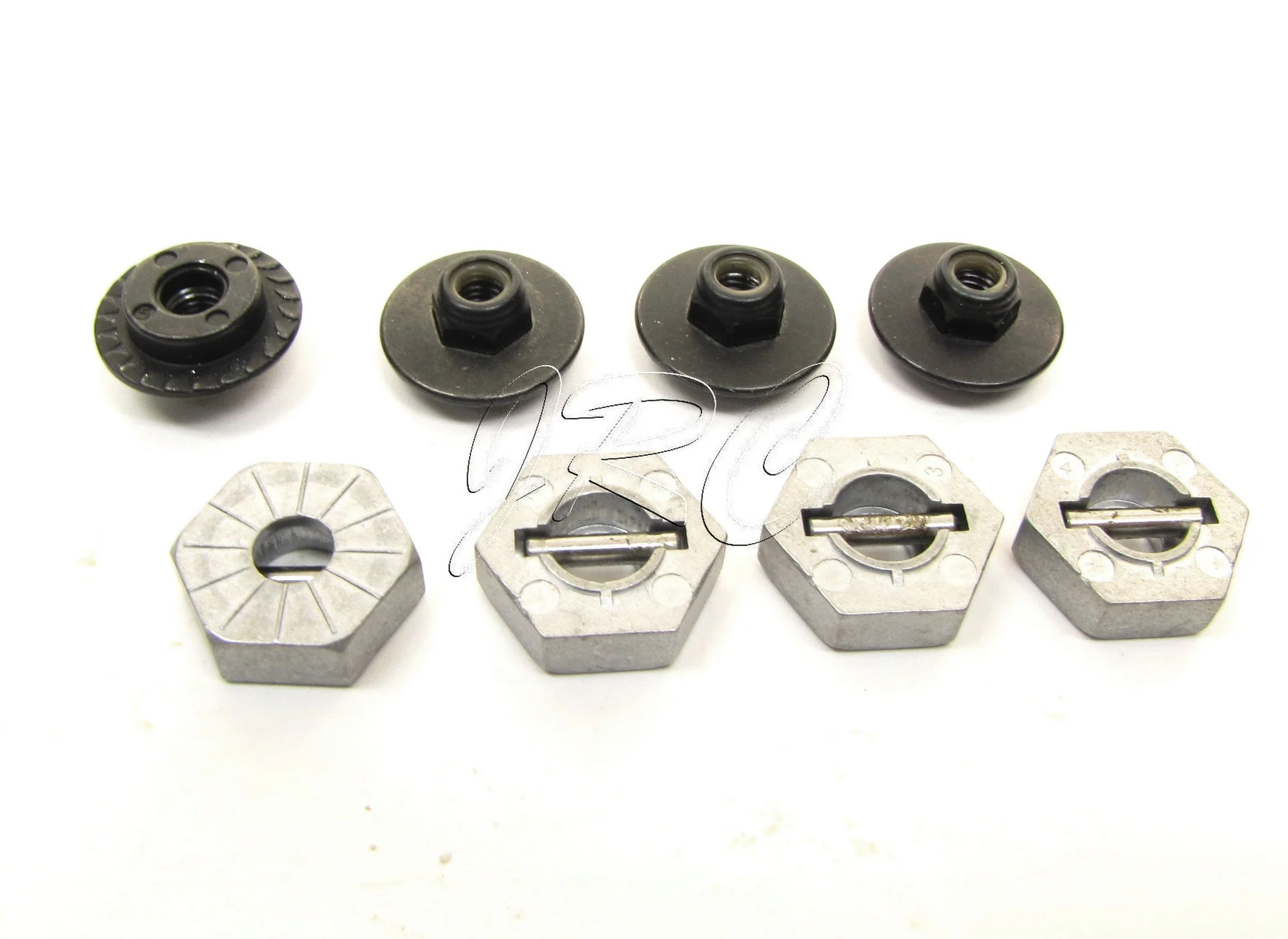 Savage XL FLUX 17mm WHEEL NUTS & hex set pins X 5.9 Octane HPI racing 160095