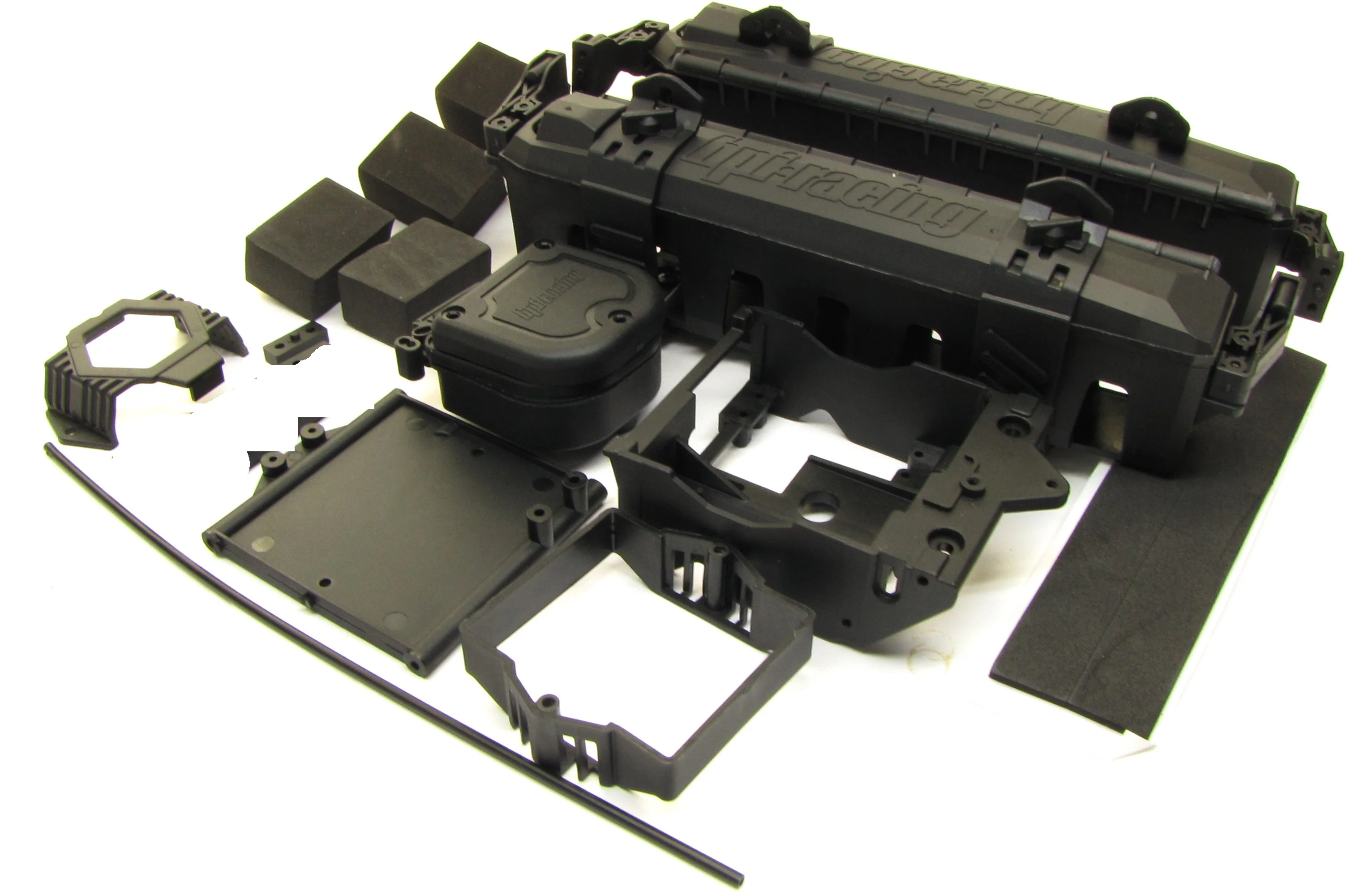 Savage XL FLUX Plastic BATTERY BOXES, Receiver Box ESC Tray HPI 160095