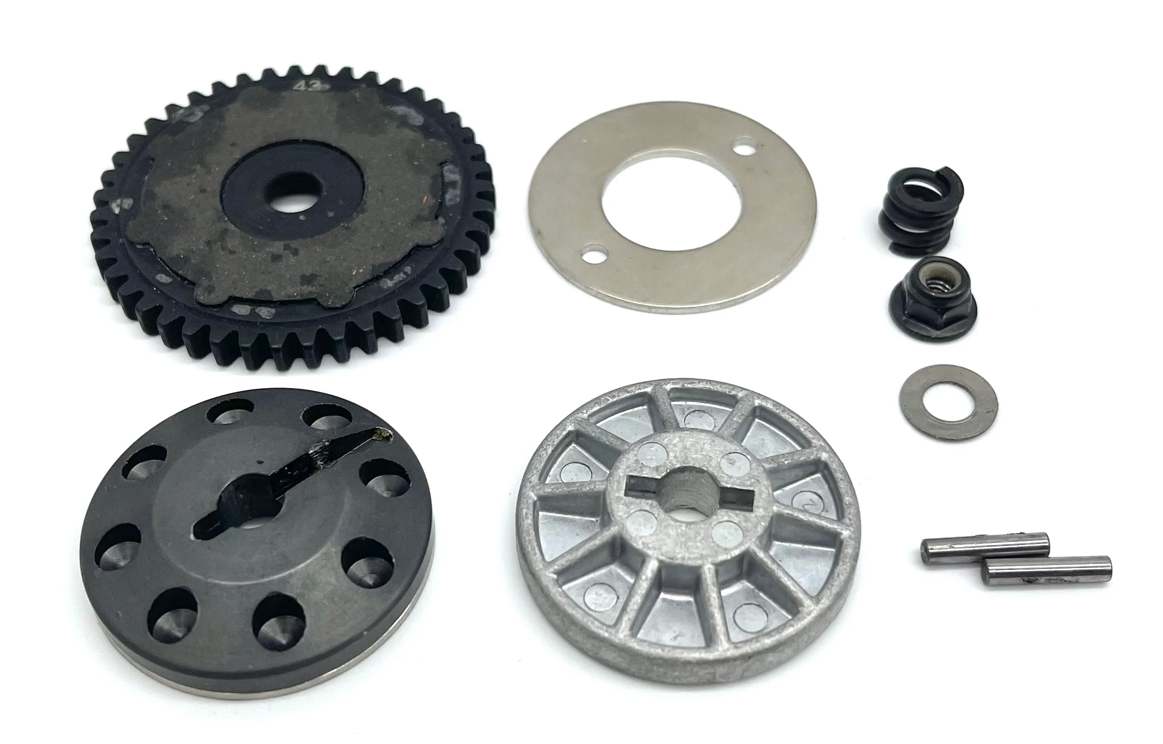 Savage X FLUX V2 SPUR GEAR Slipper hub pad CLUTCH spring 43t HPI racing 160101