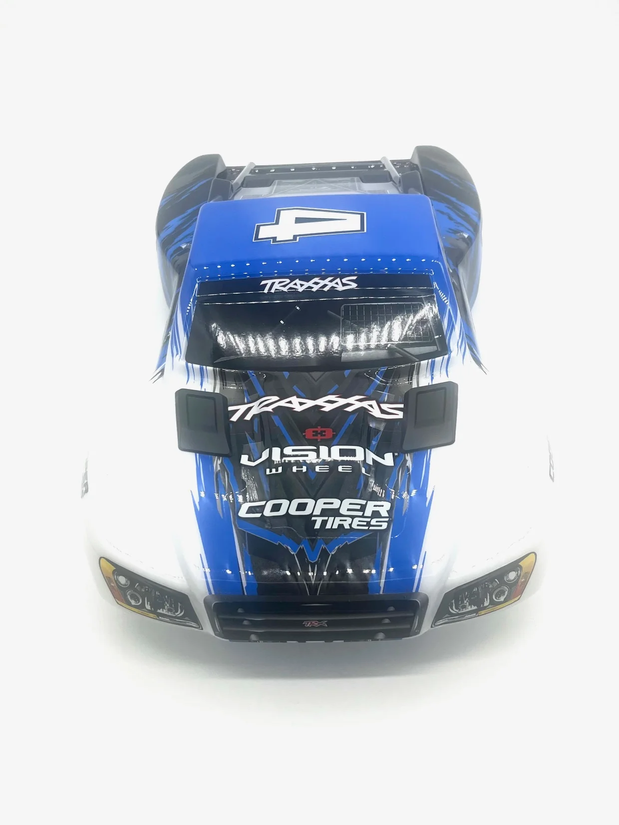 SLASH 4x4 VXL - BODY Shell (Blue Vison clipless cover 68386-4 - Image 3