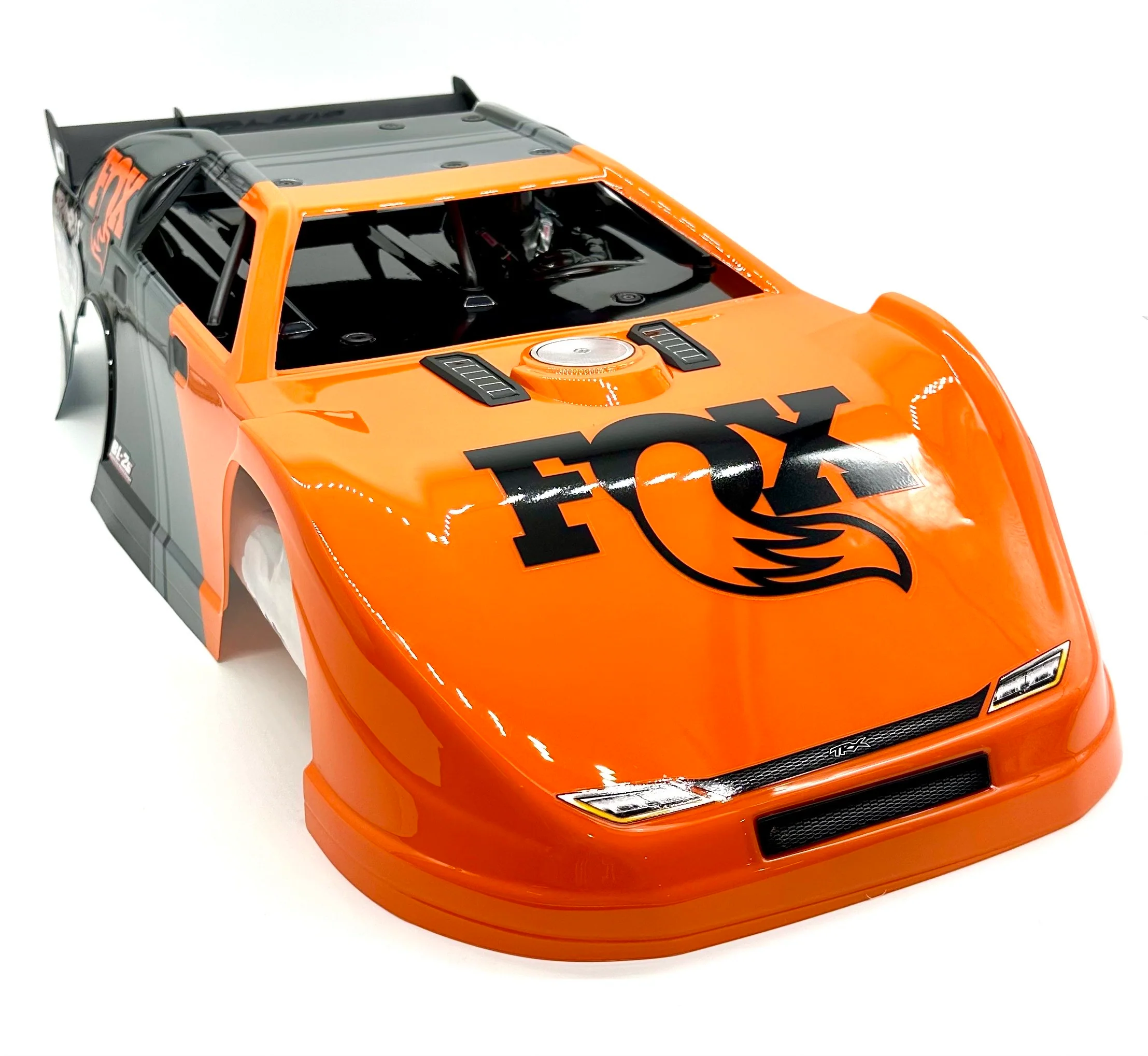 Slash Late Model - BODY, Dirt Oval Racer, FOX, complete w/decals 10423 Traxxas 104364-74