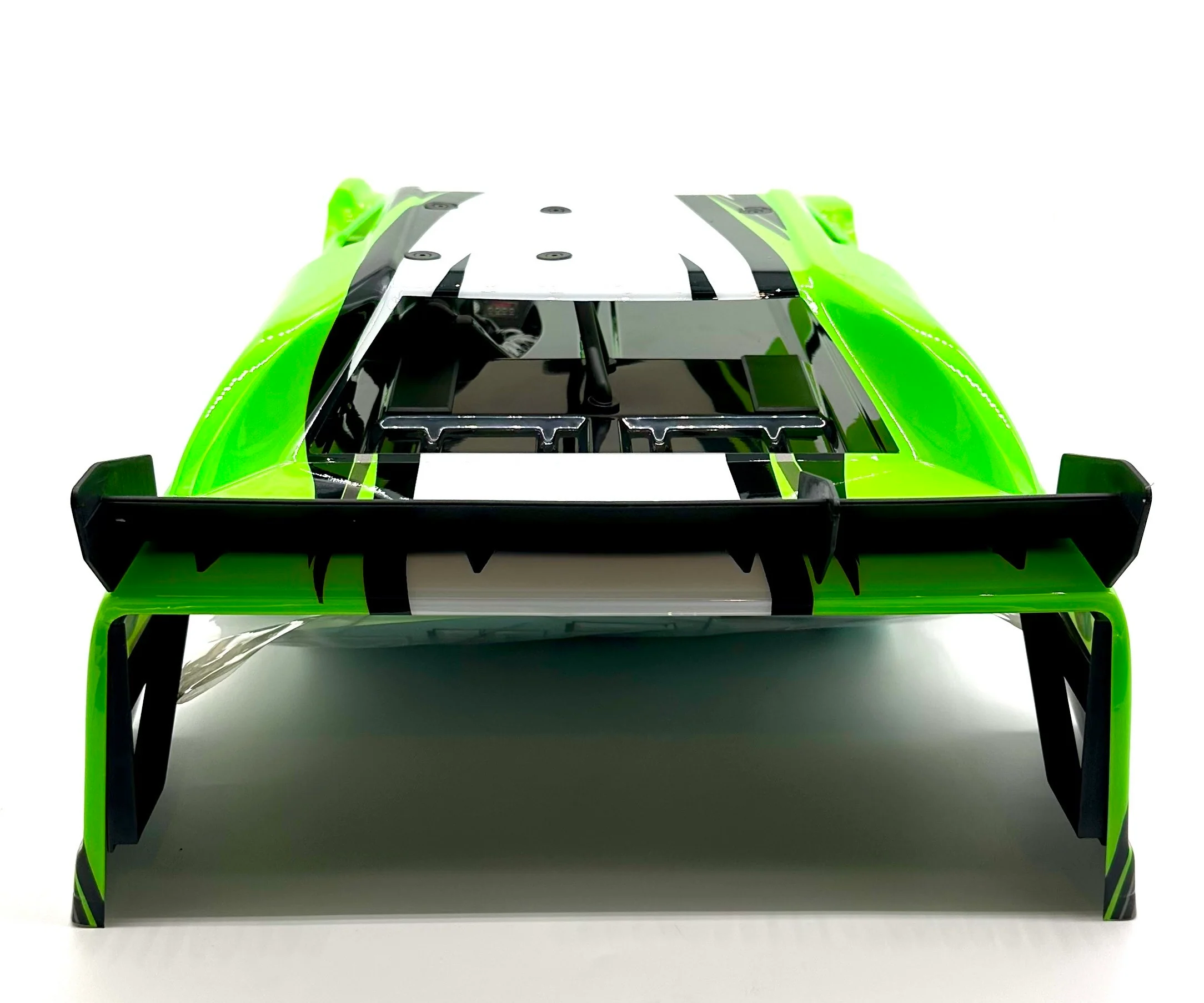 Slash Late Model - BODY, Dirt Oval Racer, GREEN, complete w/decals 10423 Traxxas 104364-74 - Image 4