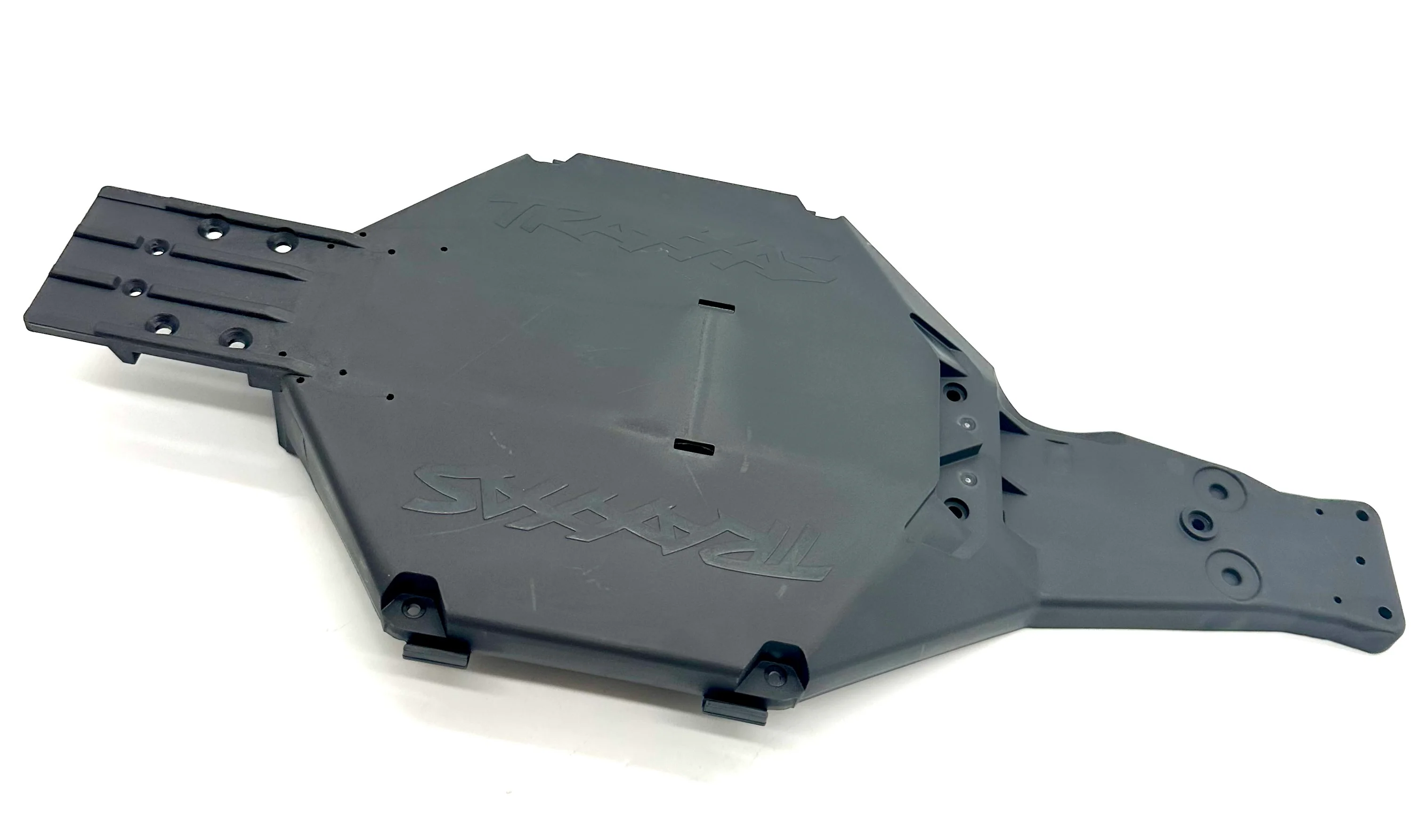 Slash Modified - CHASSIS (Low CG Gray composite 5832G drag Traxxas 104354-74 - Image 4