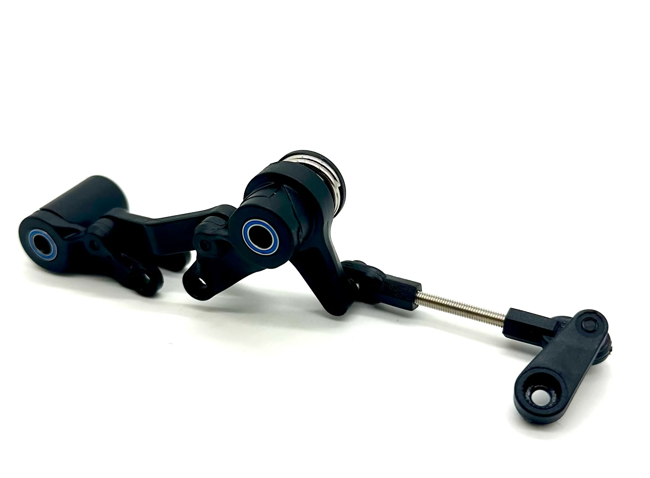 Slash Modified - STEERING ASSEMBLY, bellcrank w/servo saver, horn Traxxas 104354-74 - Image 2