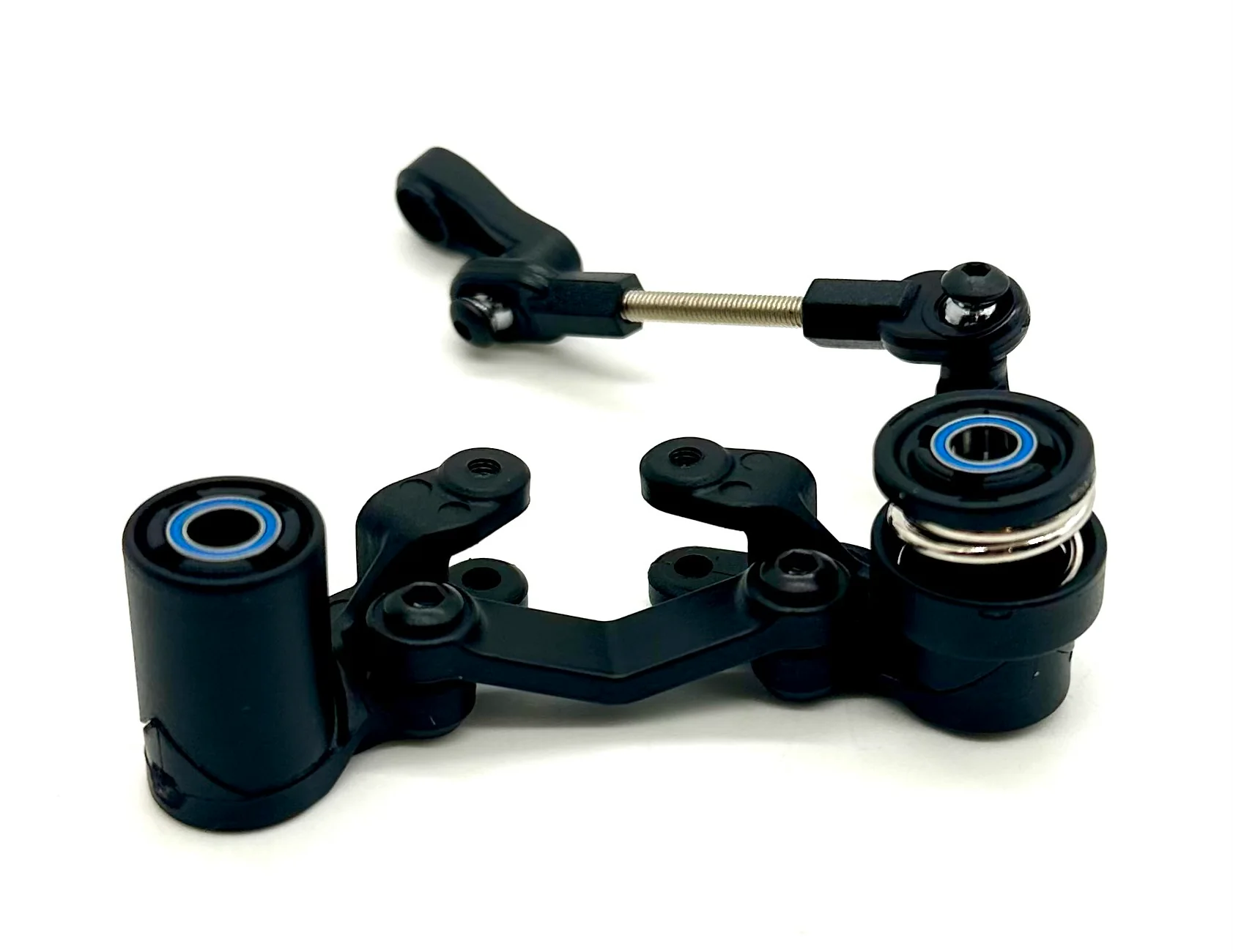Slash Modified - STEERING ASSEMBLY, bellcrank w/servo saver, horn Traxxas 104354-74 - Image 3
