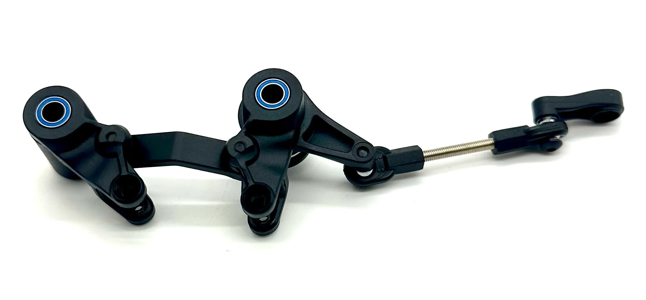 Slash Modified - STEERING ASSEMBLY, bellcrank w/servo saver, horn Traxxas 104354-74 - Image 4