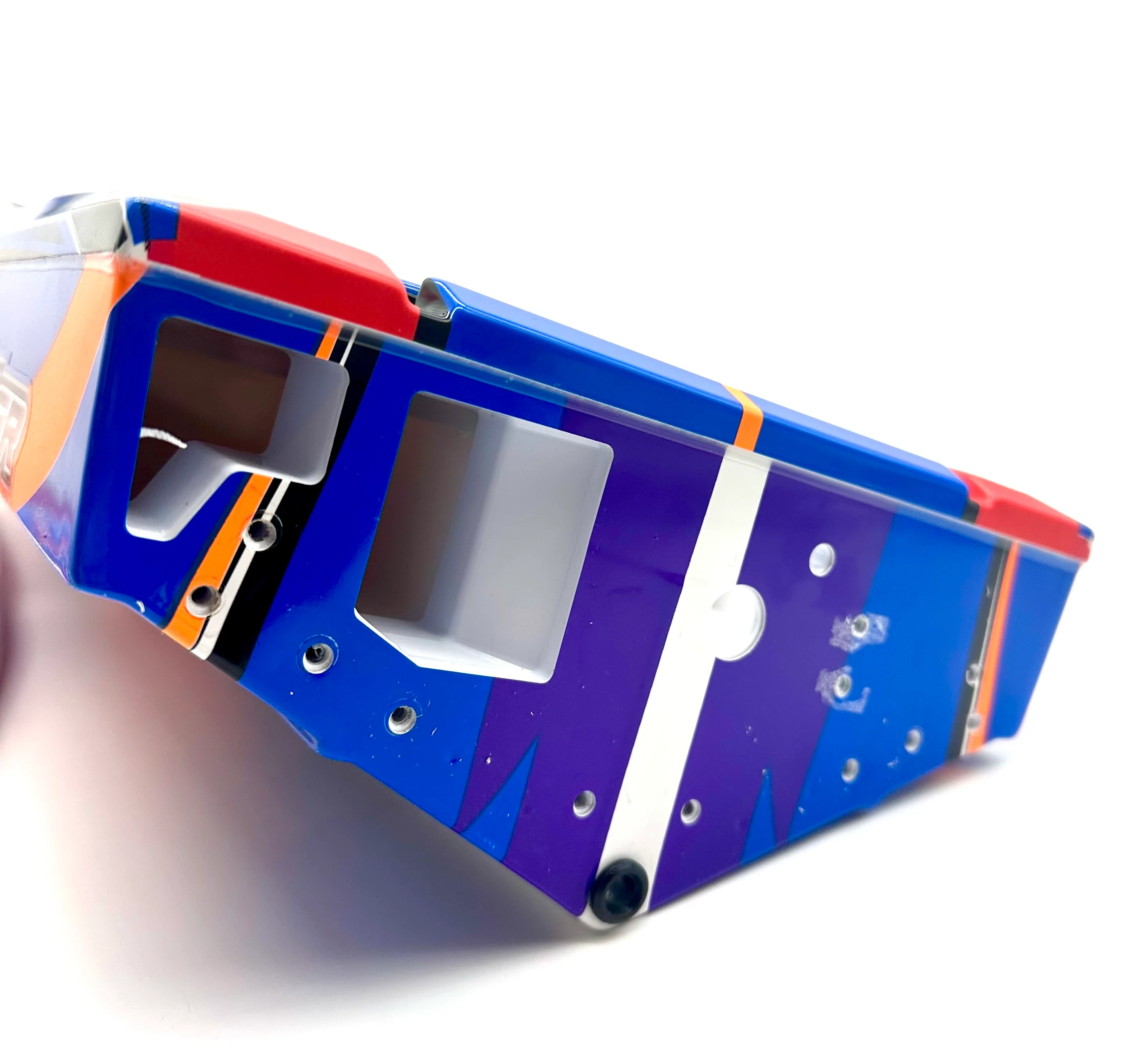 Spartan SR Boat HULL & Hatch (Orange graphics 10315) Traxxas 103076-4 - Image 2