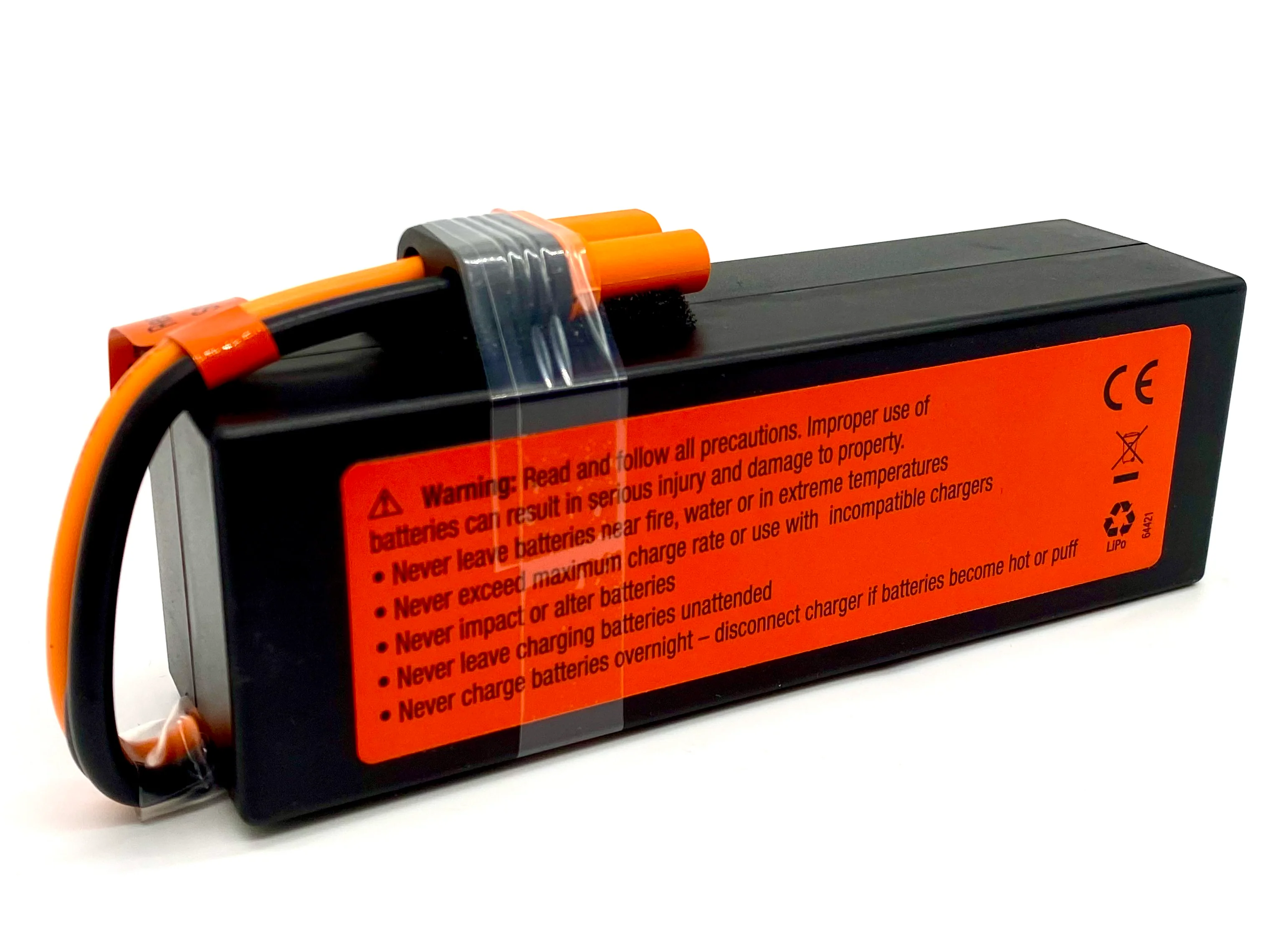 Spektrum 14.8V 5000mAh 4S 100C Smart G2 LiPo Battery IC5 SPMX54S50H5 (No box) - Image 3