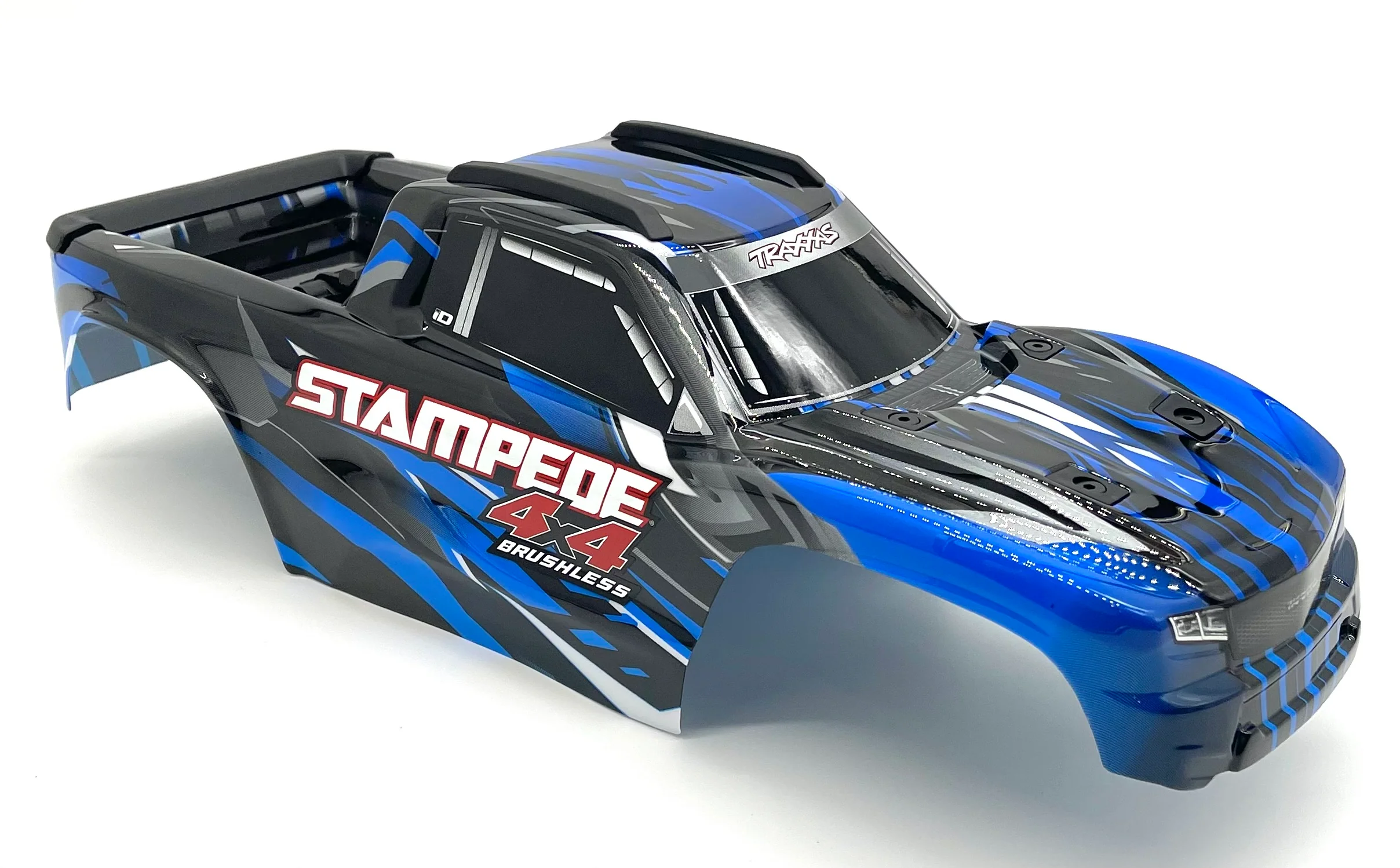 Stampede 4x4 BL-2S BODY Shell (BLUE) w/rollbar and mounts Traxxas 67154-4