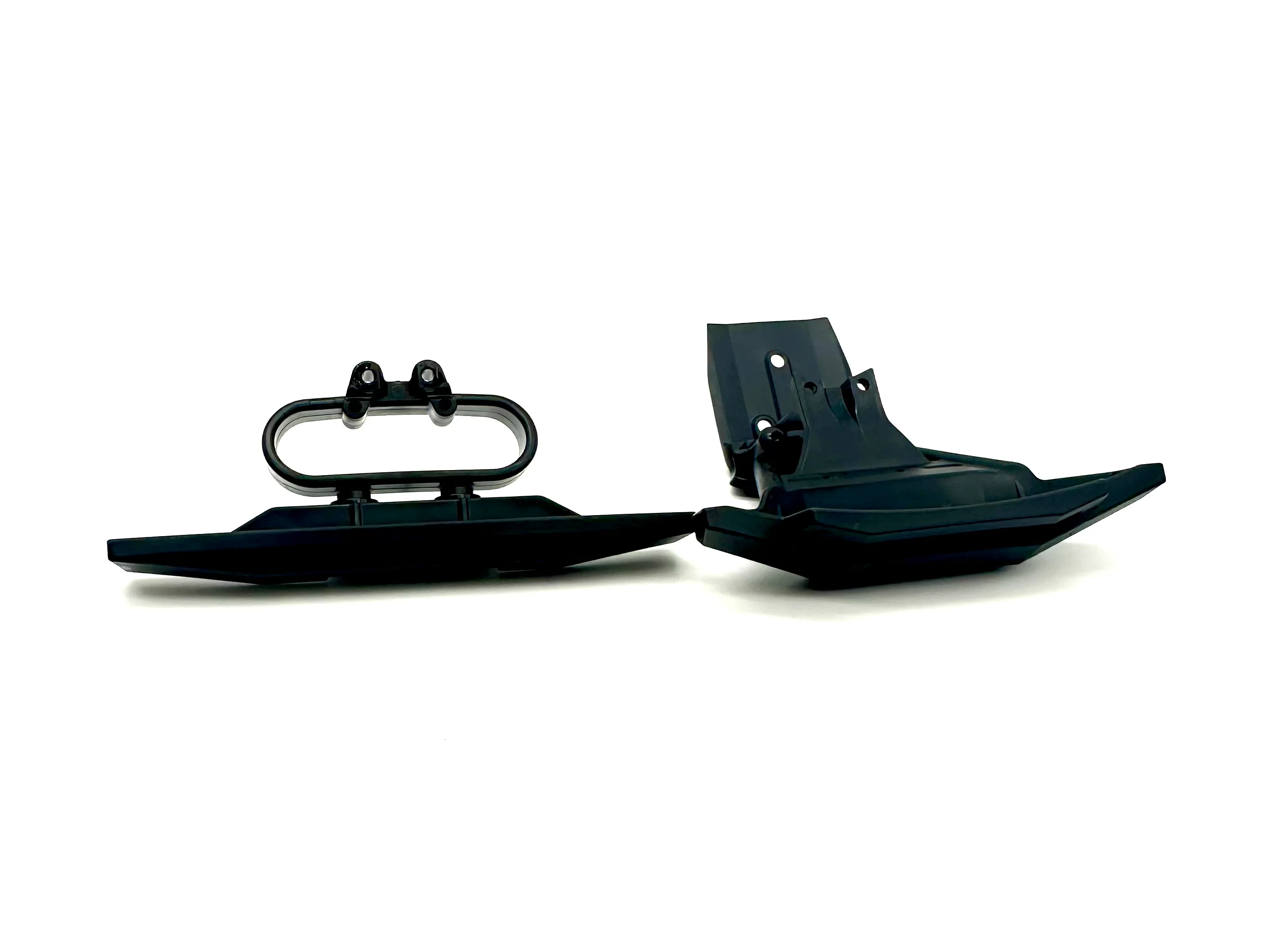 Stampede 4x4 BL-2s Bumpers (front and rear, spring) Traxxas 67154-4