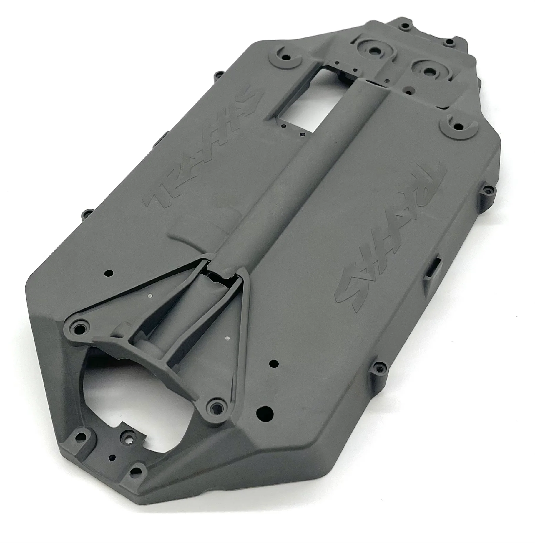 Stampede 4x4 BL-2S CHASSIS,w/center cover, 9022 Hoss Traxxas 67154-4 - Image 4