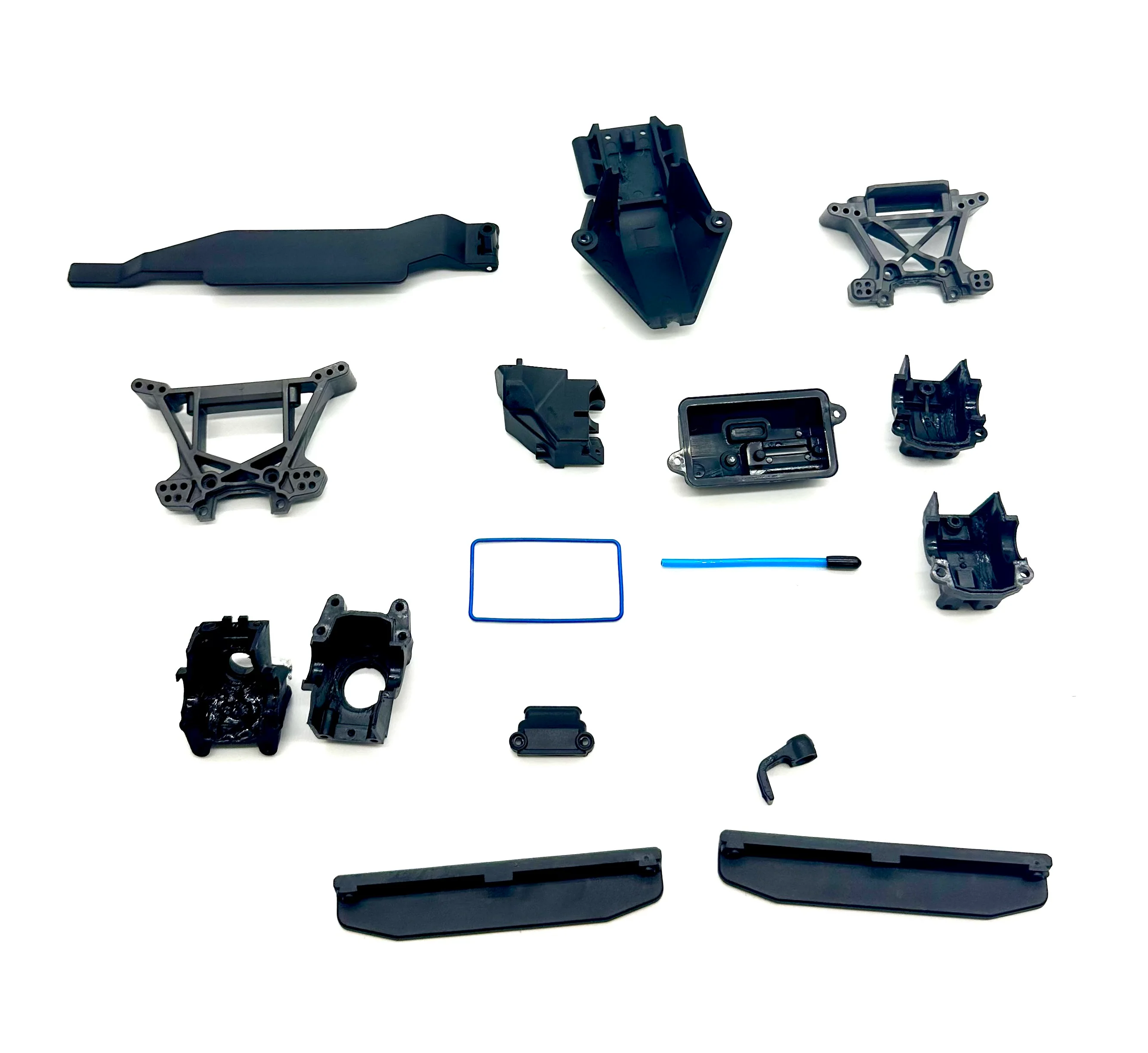 Stampede 4x4 VXL Receiver Box, diff housing, bulkhead shock towers hoss 90376-4 - Image 2