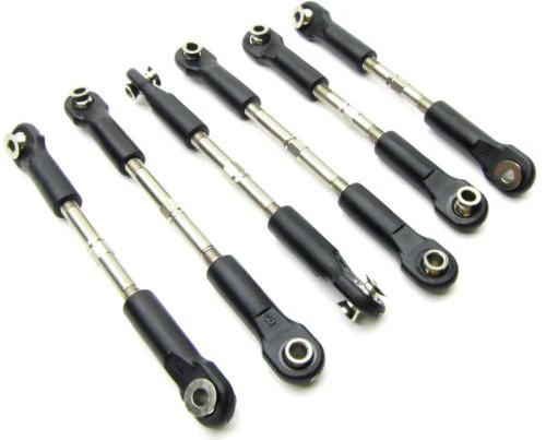 fits Stampede 4x4 VXL TIE RODS & Turnbuckle Set 3644 67086-4