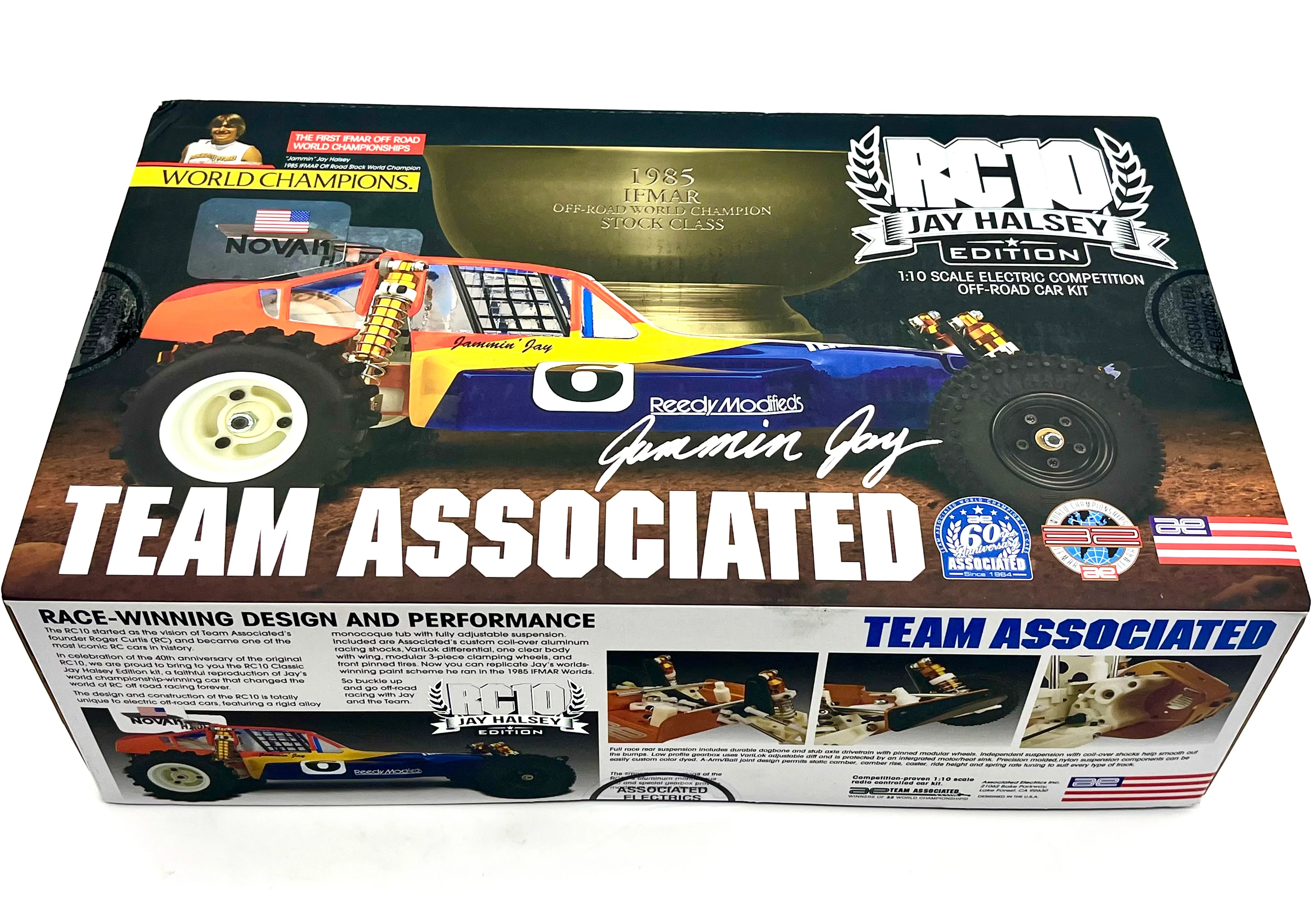 Team Associated RC10 1/10 RC BUGGY Jay Halsey Edition -KIT- ASC6008 New Sealed