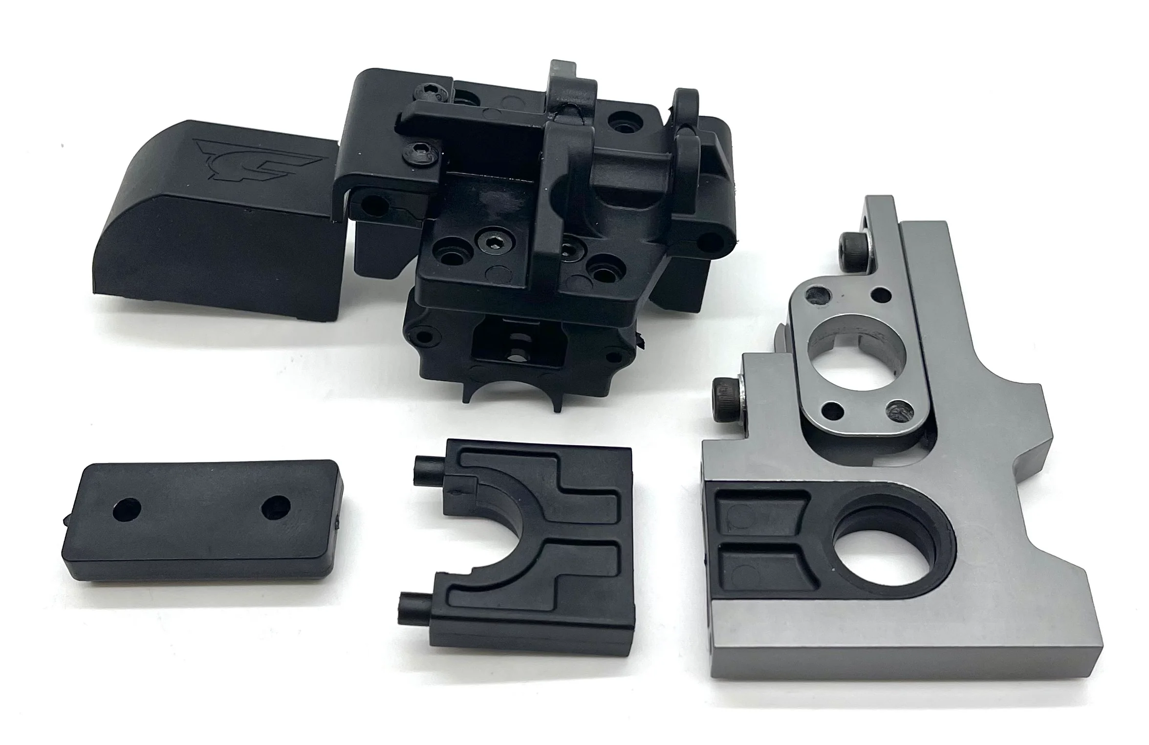 Team Corally ASUGA XLR - Sliding motor MOUNT aluminum bulkhead insert cover C-00288