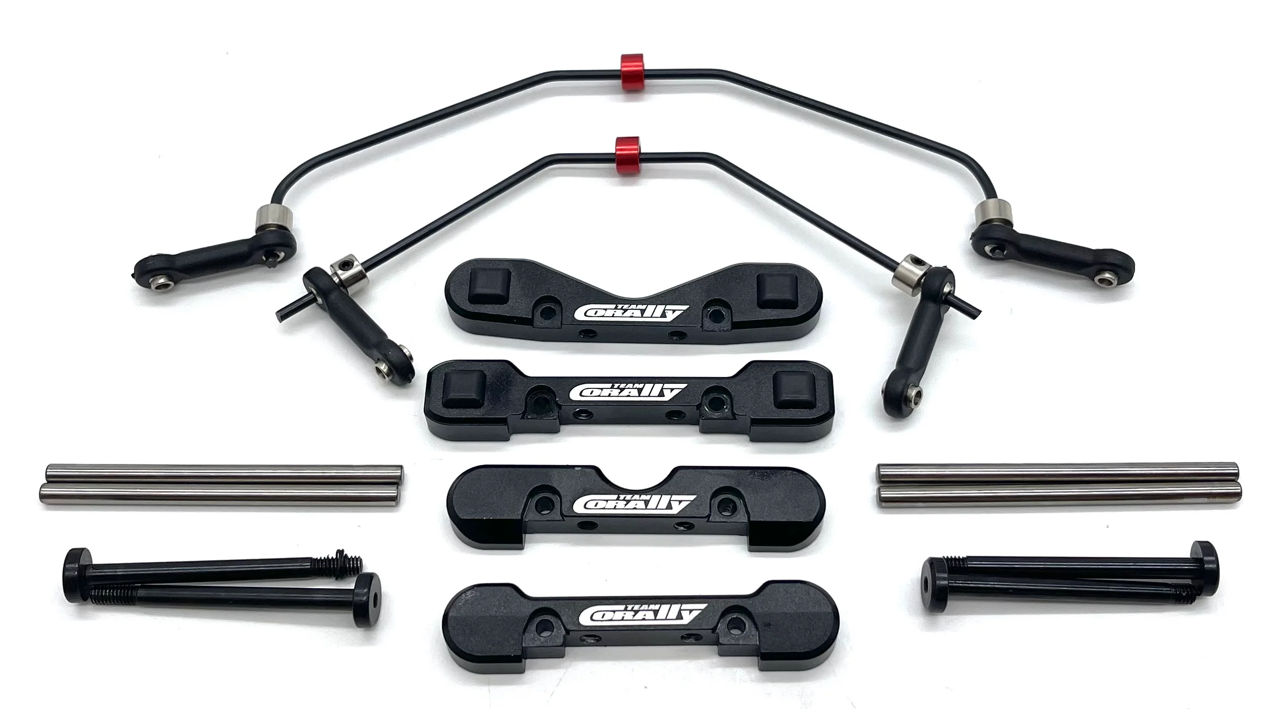 Team Corally ASUGA XLR - Suspension Mounts, Sway Bars and Pins  C-00288