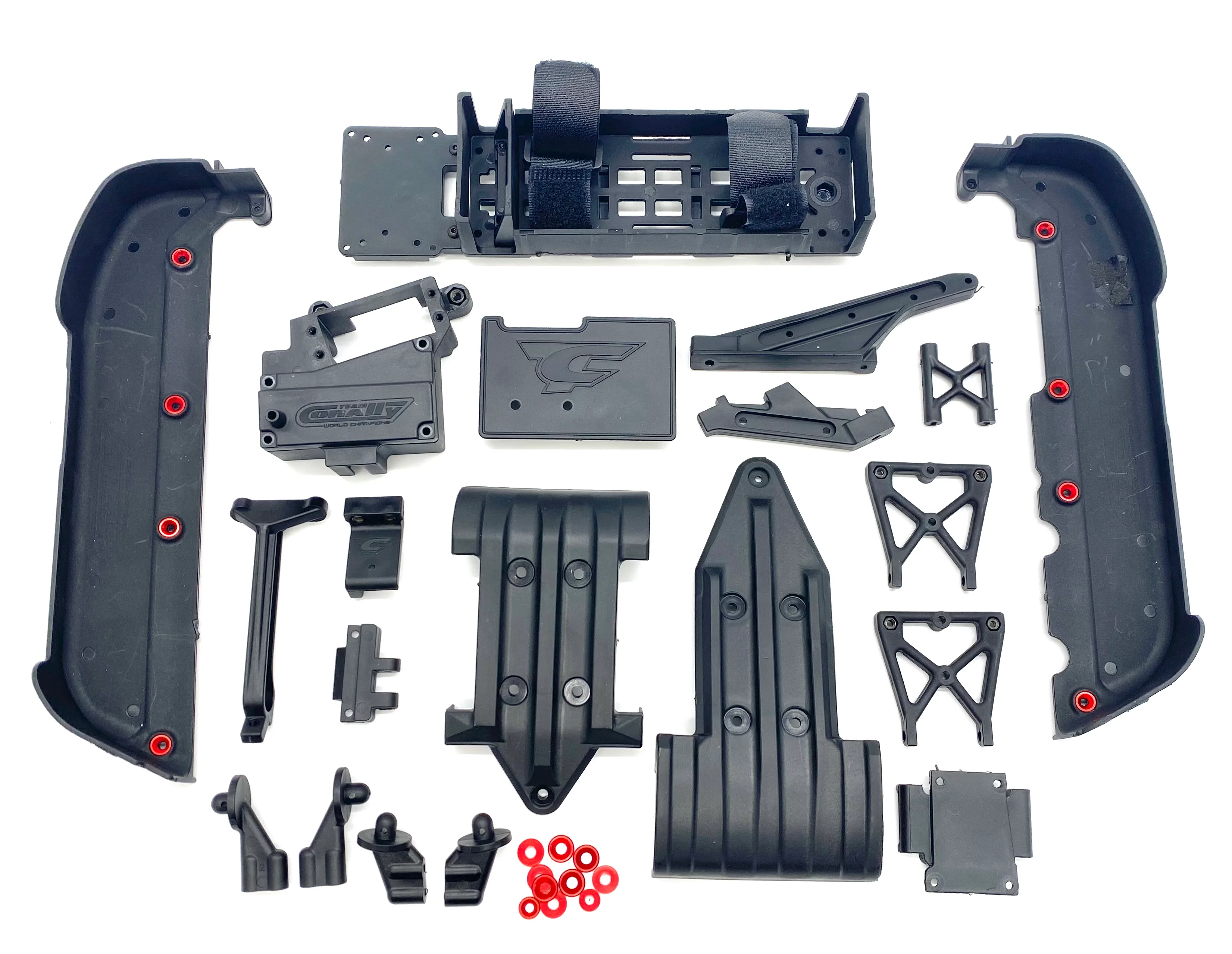 Team Corally JAMBO - Side Guards, Battery esc Tray, Roll Tower, mounts C-00166 - Image 2