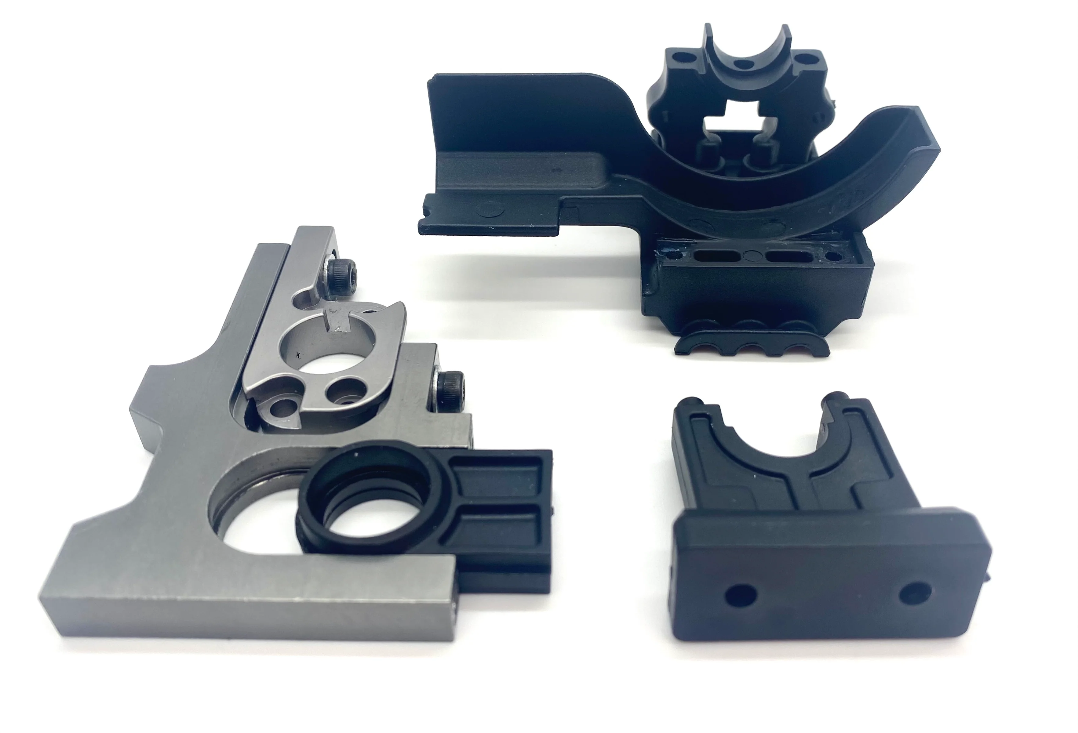 Team Corally JAMBO - Sliding motor MOUNT aluminum bulkhead insert cover C-00166 - Image 3