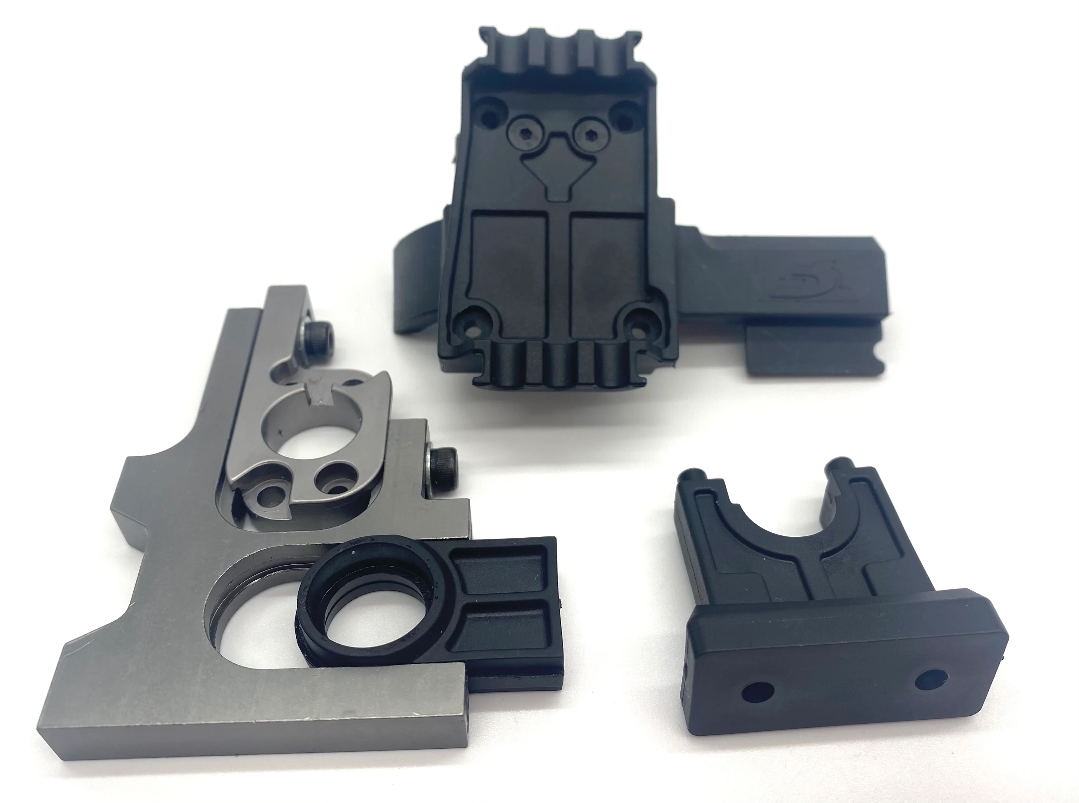 Team Corally JAMBO - Sliding motor MOUNT aluminum bulkhead insert cover C-00166 - Image 4