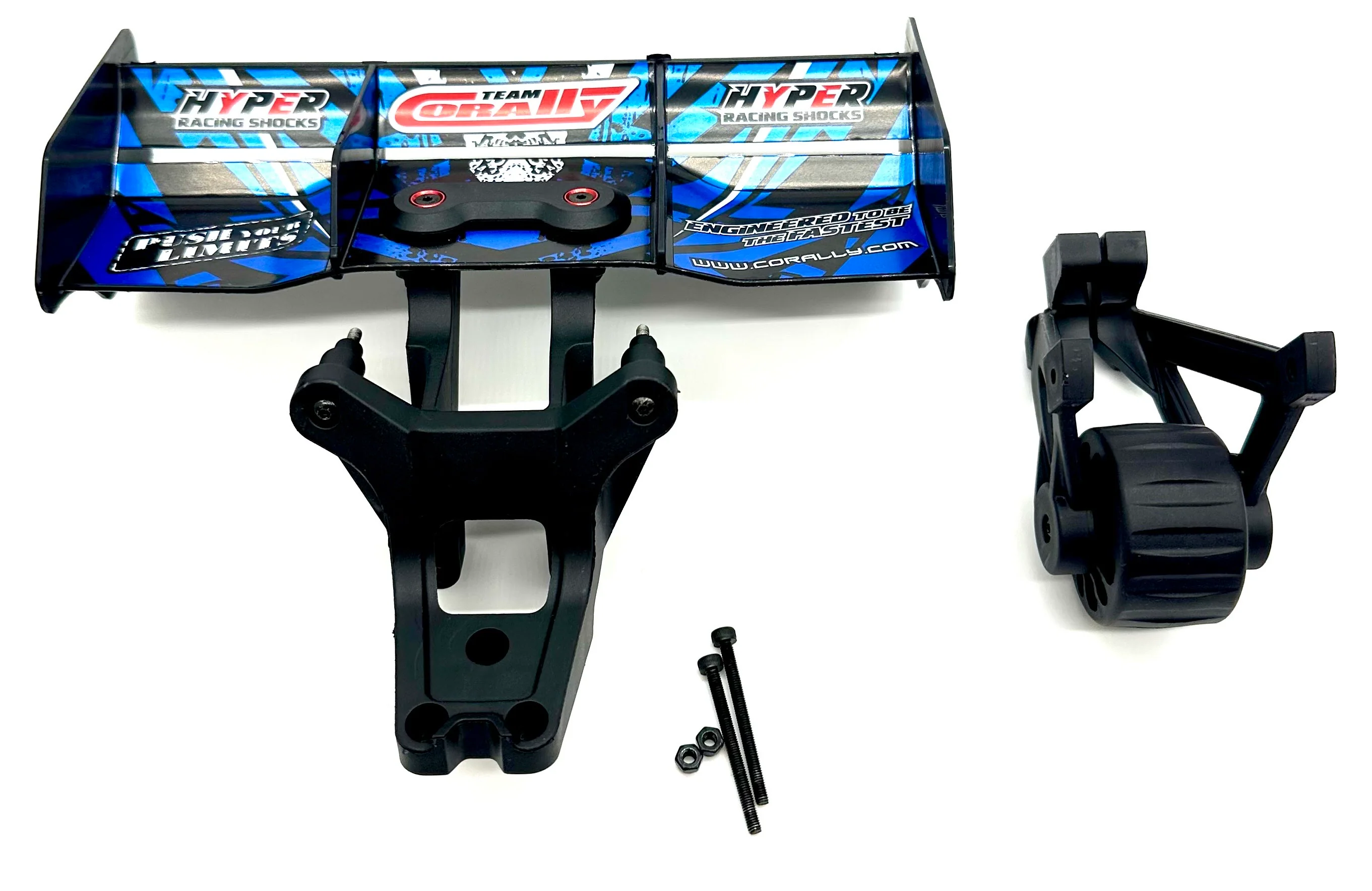 Team Corally KAGAMA 4 - Wing (Blue Wing, Mount Composite decals C-00293 - Image 2