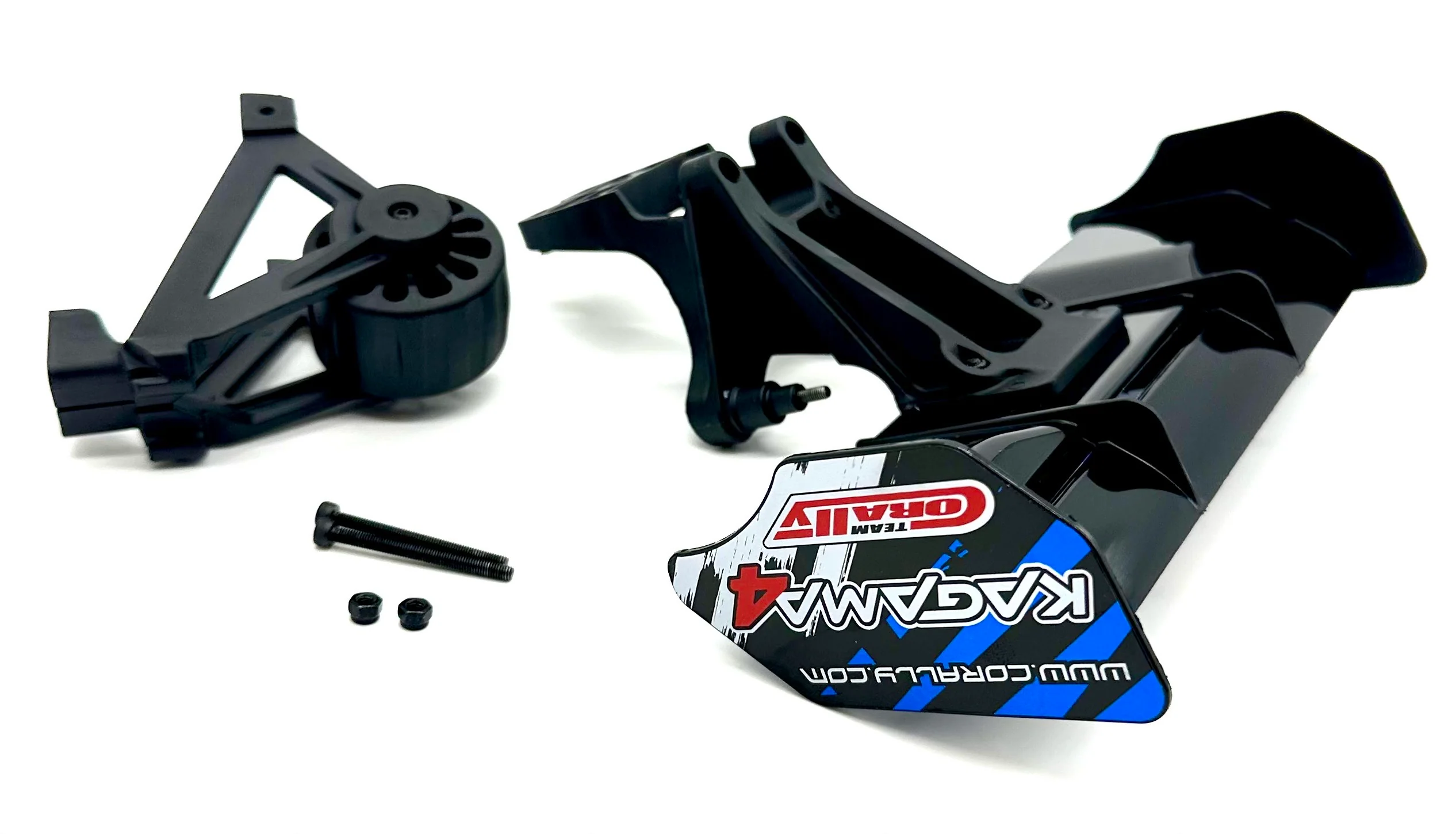 Team Corally KAGAMA 4 - Wing (Blue Wing, Mount Composite decals C-00293 - Image 3
