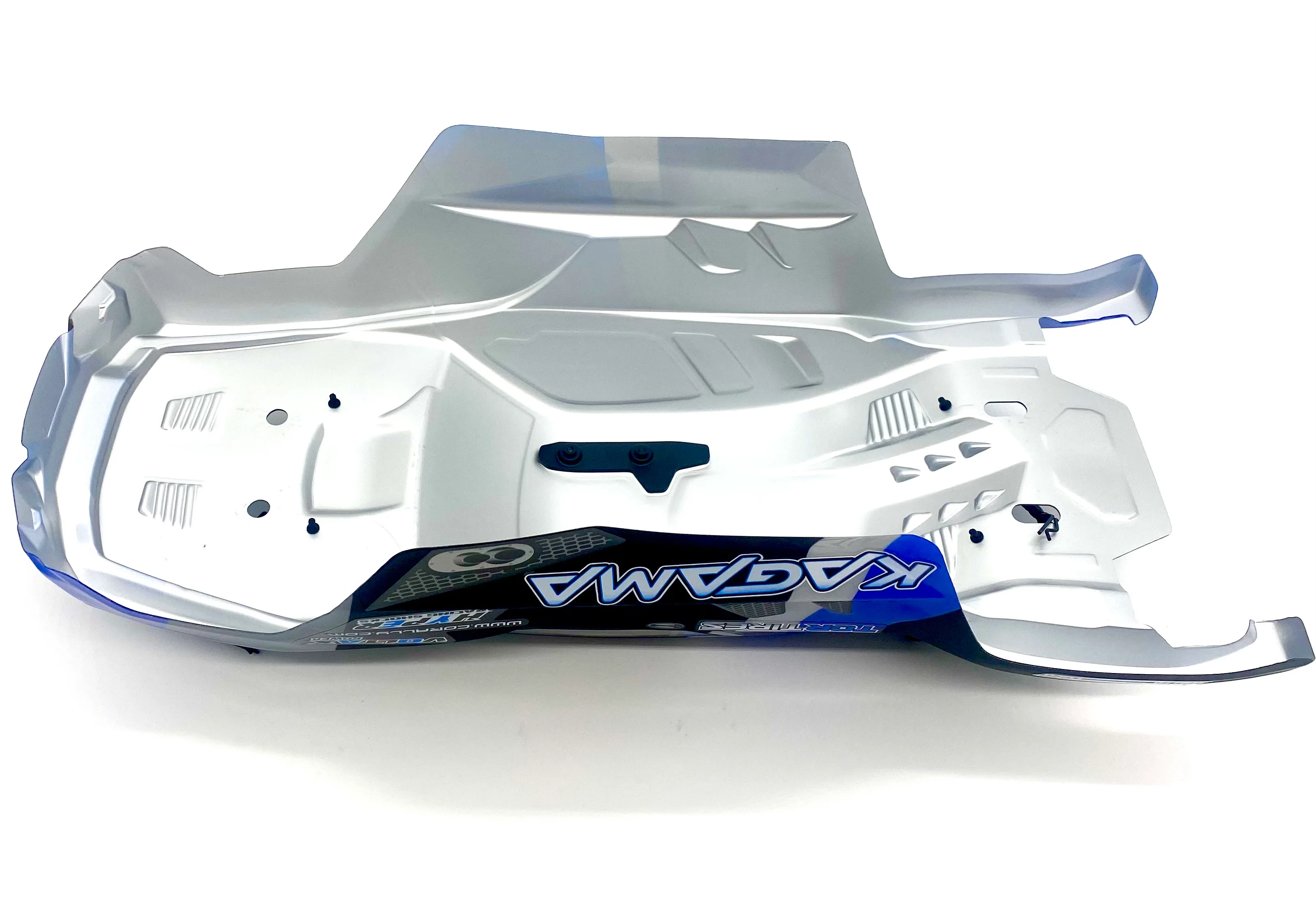Team Corally KAGAMA - Body Shell (Blue polycarbonate cover & Body Pins C-00474 - Image 3