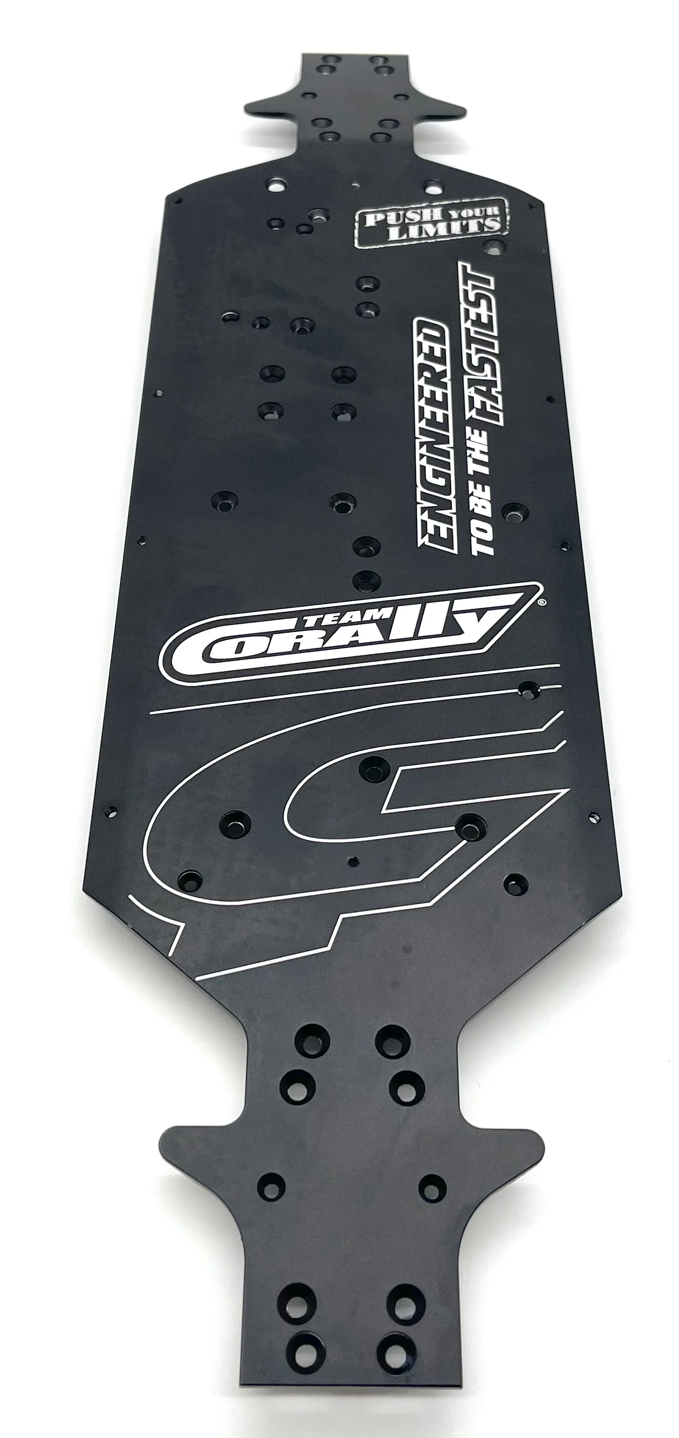 Team Corally KAGAMA - CHASSIS (black aluminum long Shogun LWB C-00474 - Image 3