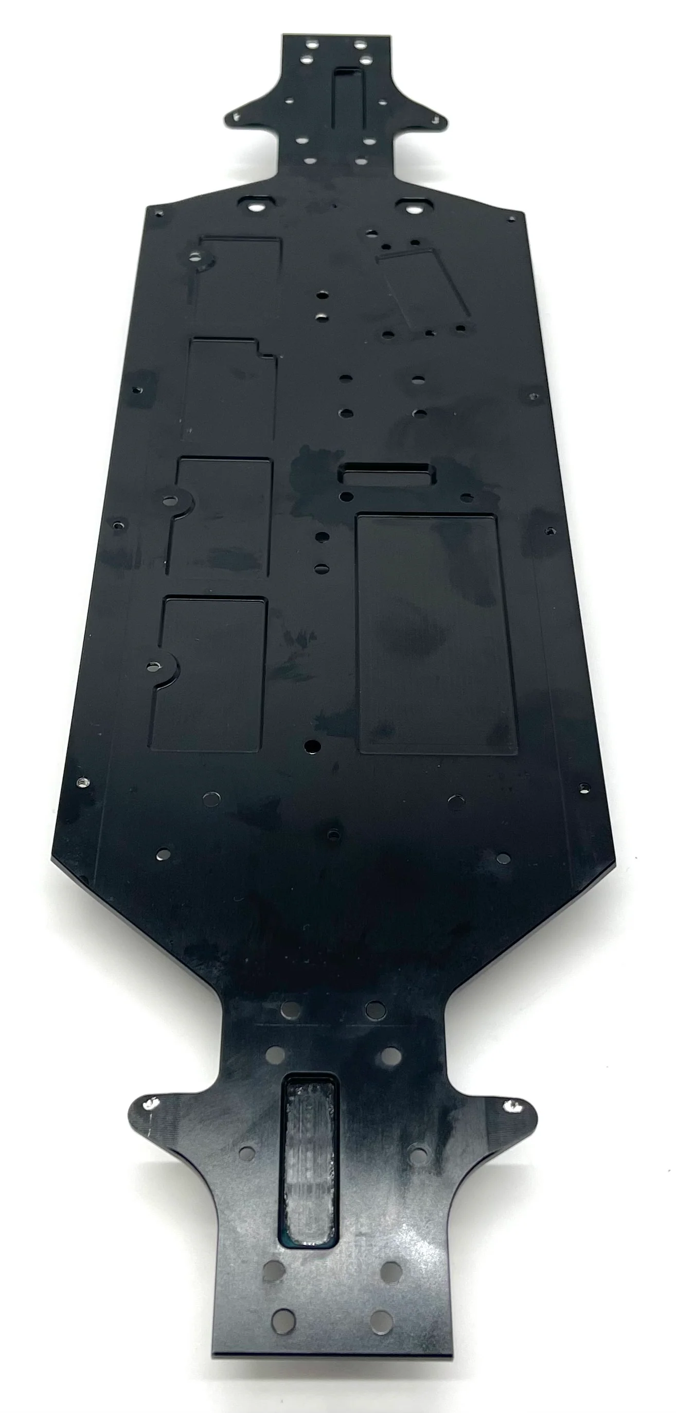 Team Corally KAGAMA - CHASSIS (black aluminum long Shogun LWB C-00474 - Image 4