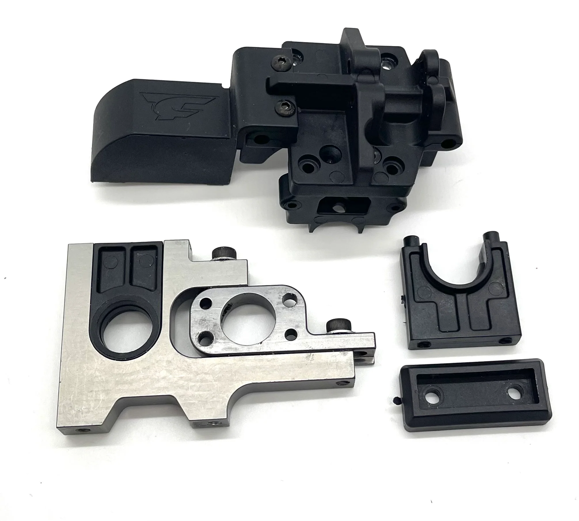 Team Corally KAGAMA - Sliding motor MOUNT aluminum bulkhead insert cover C-00474
