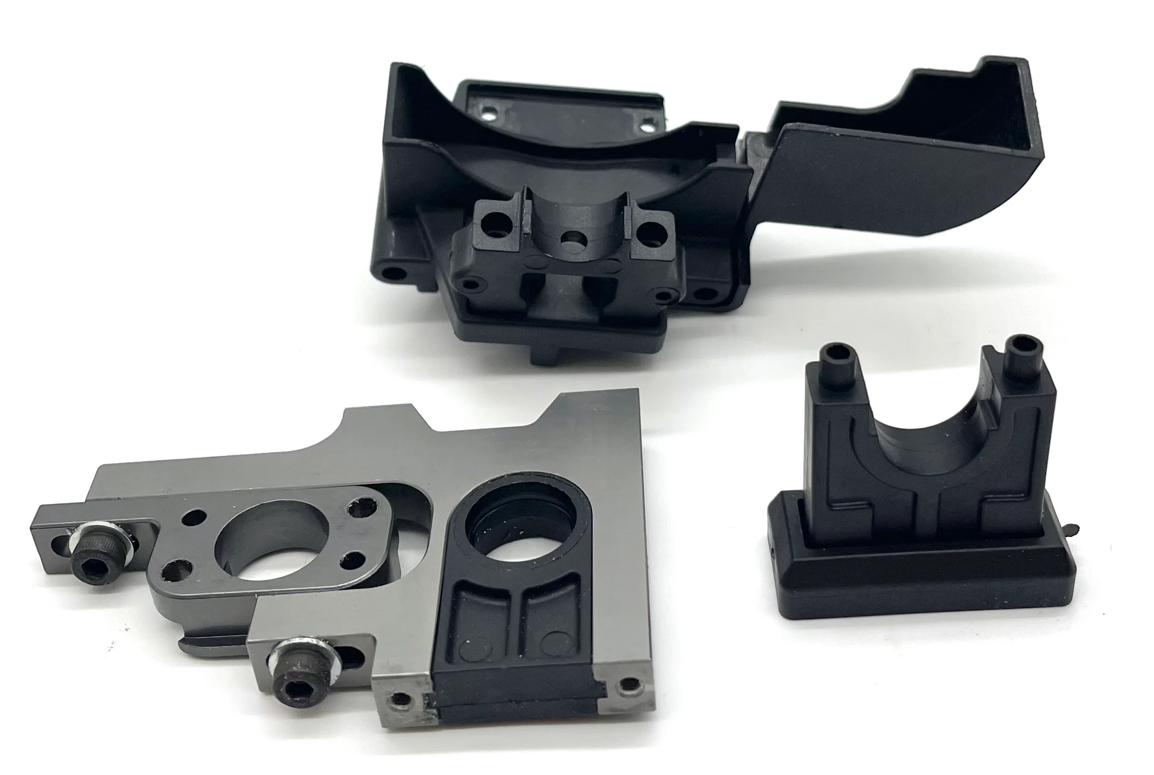 Team Corally KAGAMA - Sliding motor MOUNT aluminum bulkhead insert cover C-00474 - Image 3
