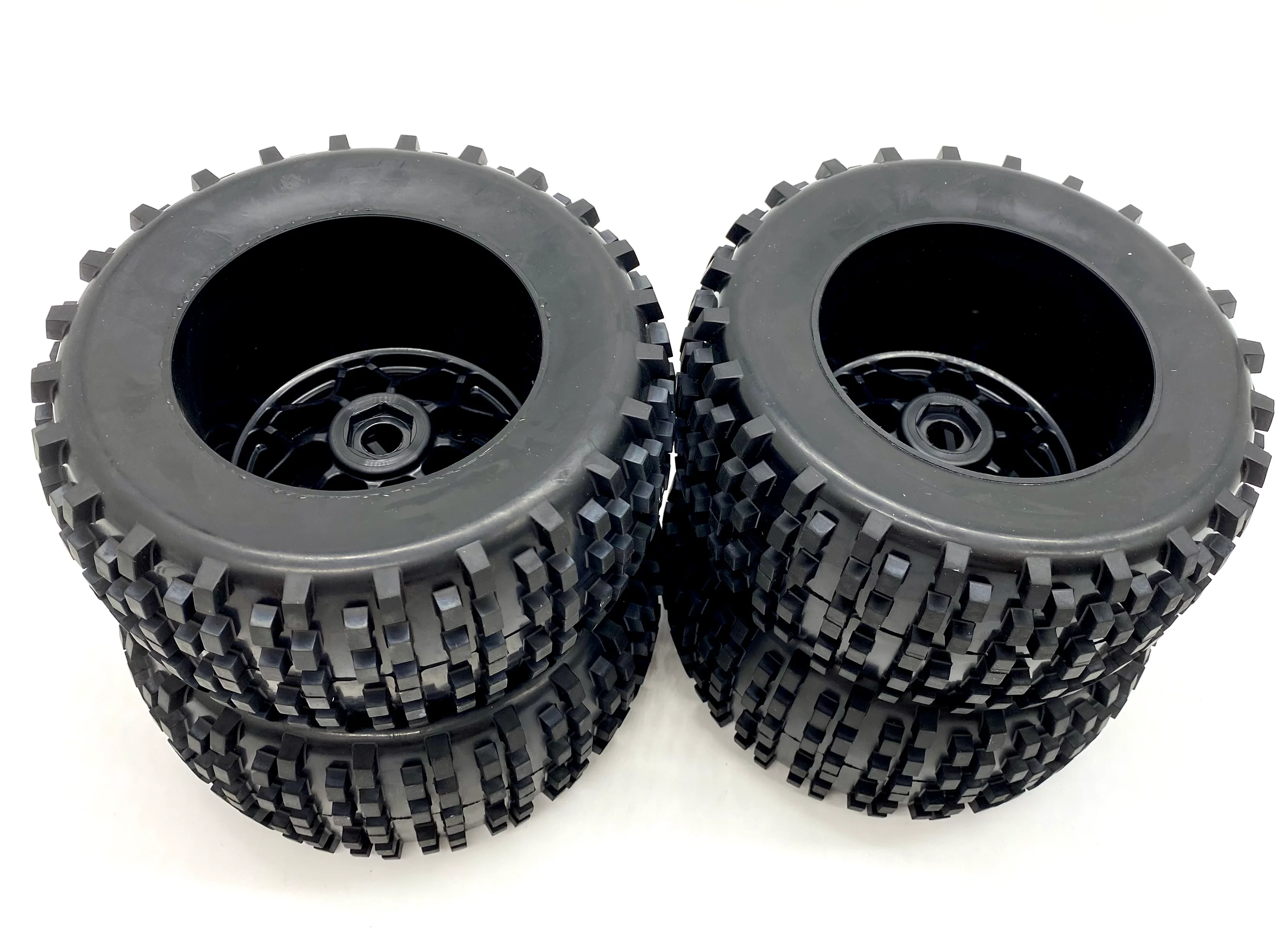Team Corally KAGAMA - TIRES & Wheels (Off-Road Gripper tyres black rims C-00474 - Image 2