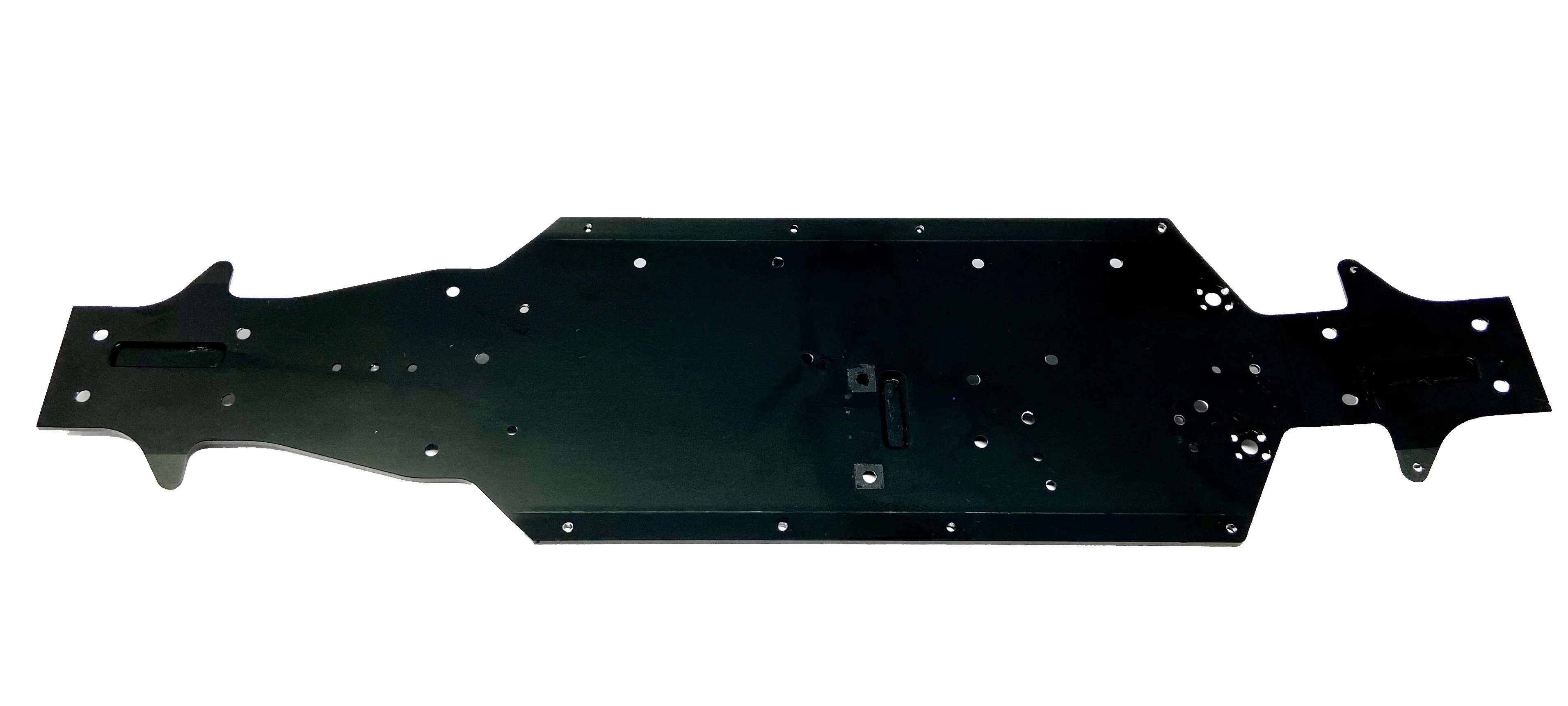 Team Corally PUNISHER - CHASSIS (black aluminum truggy long Kronos LWB C-00171 - Image 4