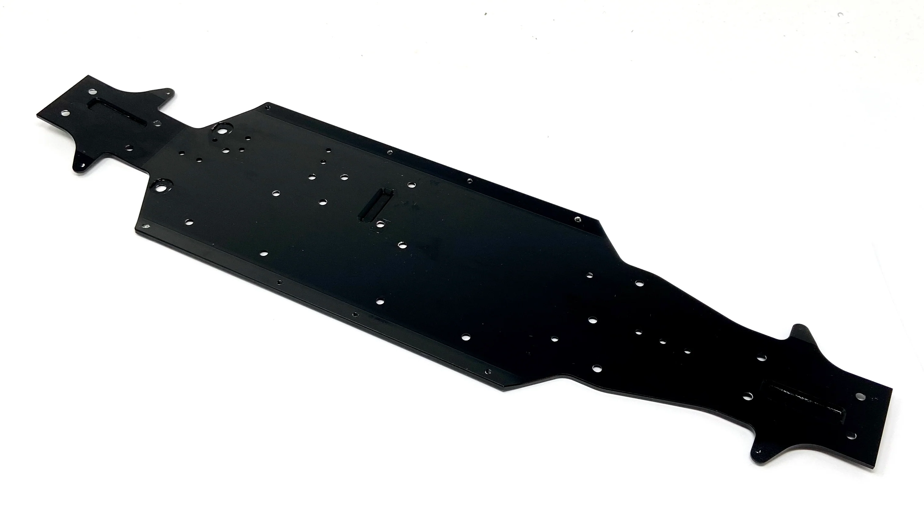Team Corally PUNISHER - CHASSIS (black aluminum truggy long Kronos LWB C-00171 - Image 5