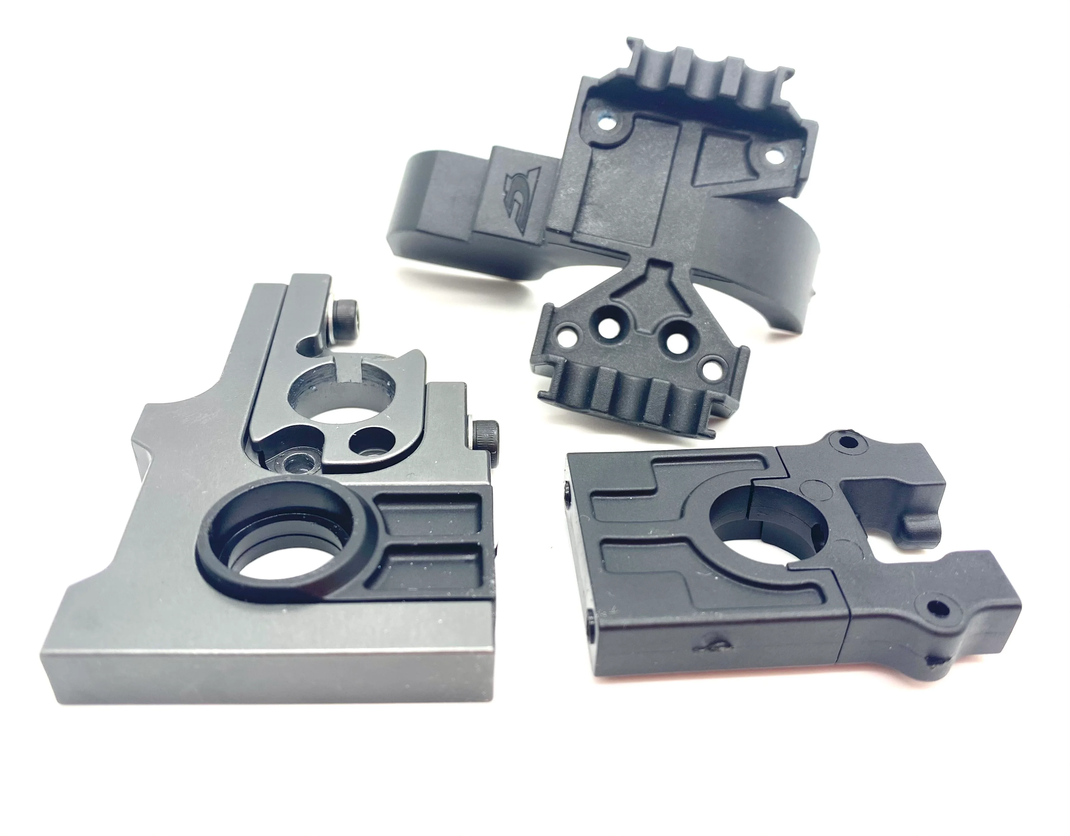 Team Corally PYTHON - Sliding motor MOUNT aluminum bulkhead insert cover C-00182 - Image 2