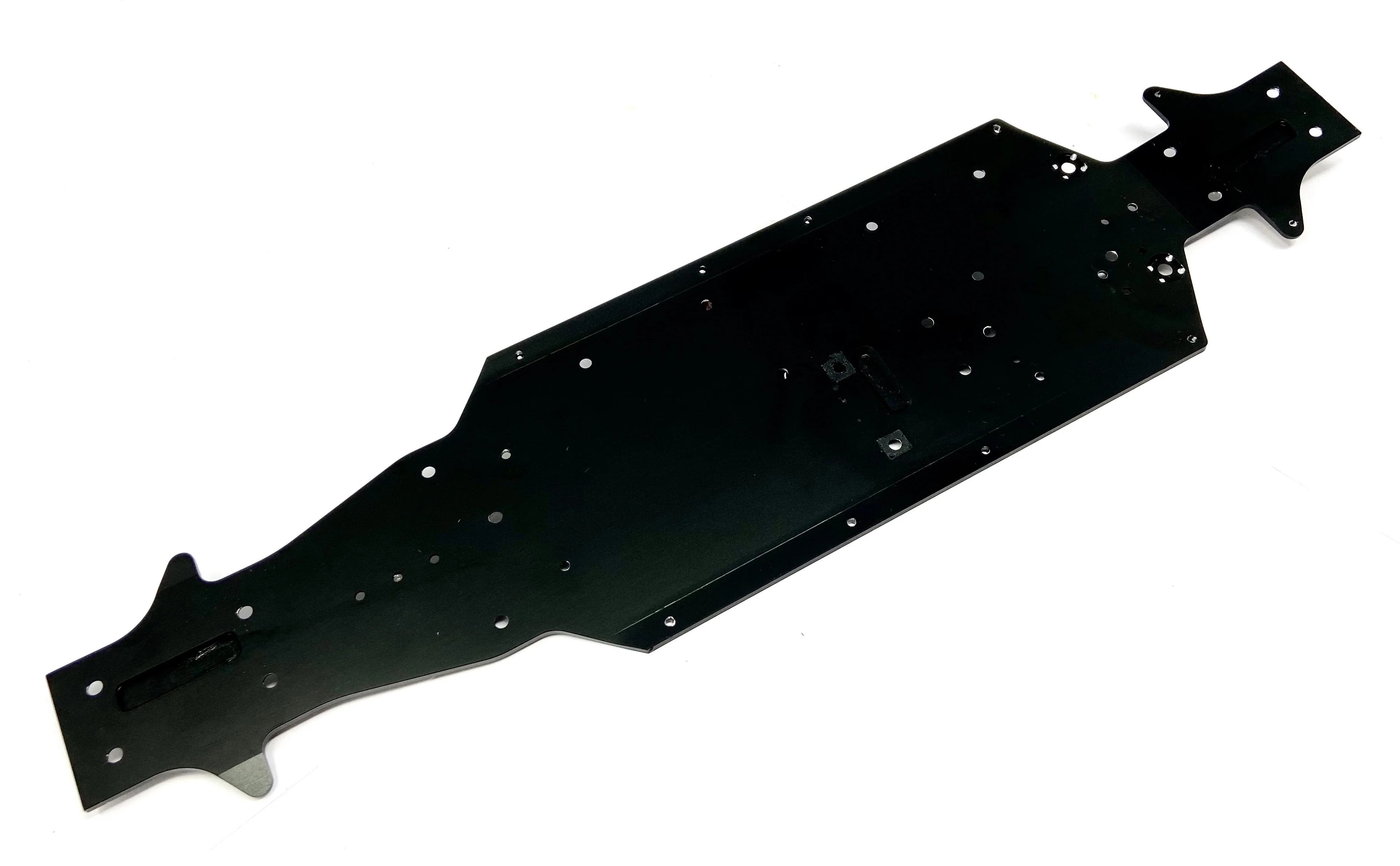 Team Corally SHOGUN - CHASSIS (black aluminum truggy long Kronos LWB C-00177 - Image 4