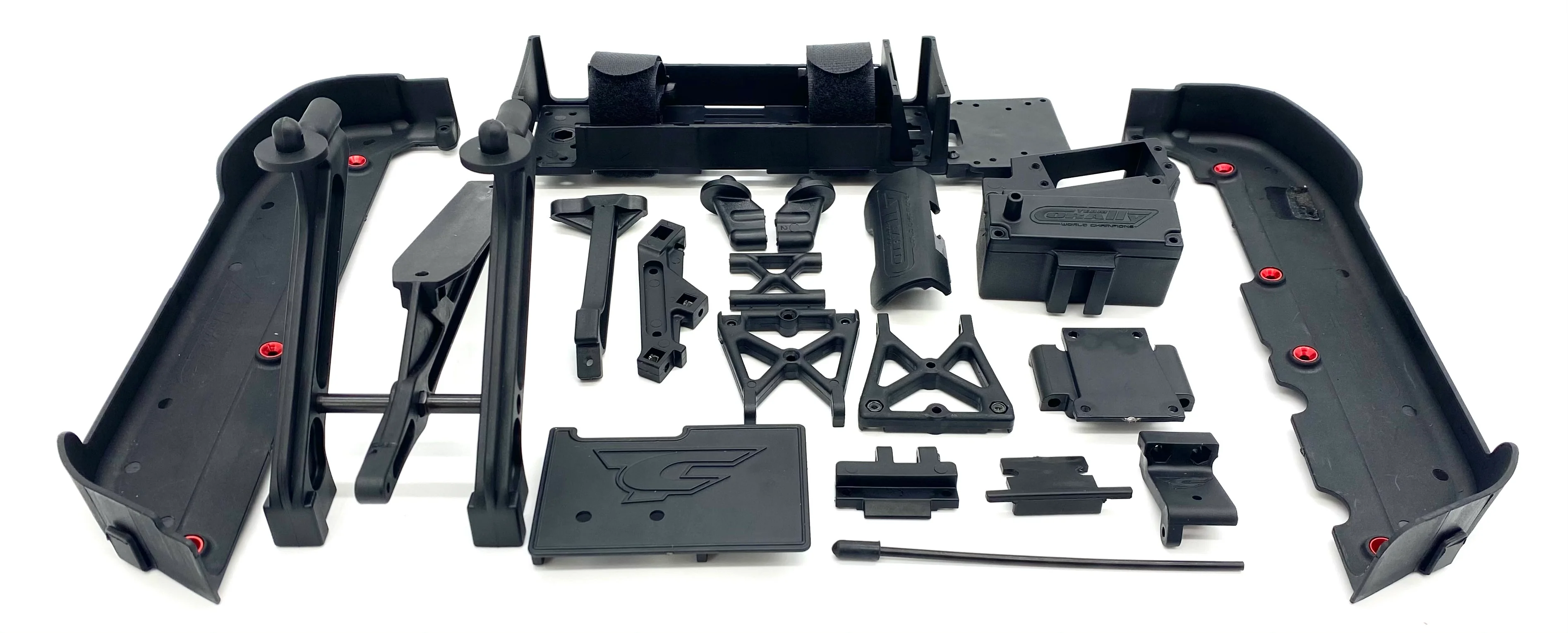 Team Corally SHOGUN - Side Guards, Battery esc Tray, Roll Tower, mounts C-00177 - Image 2
