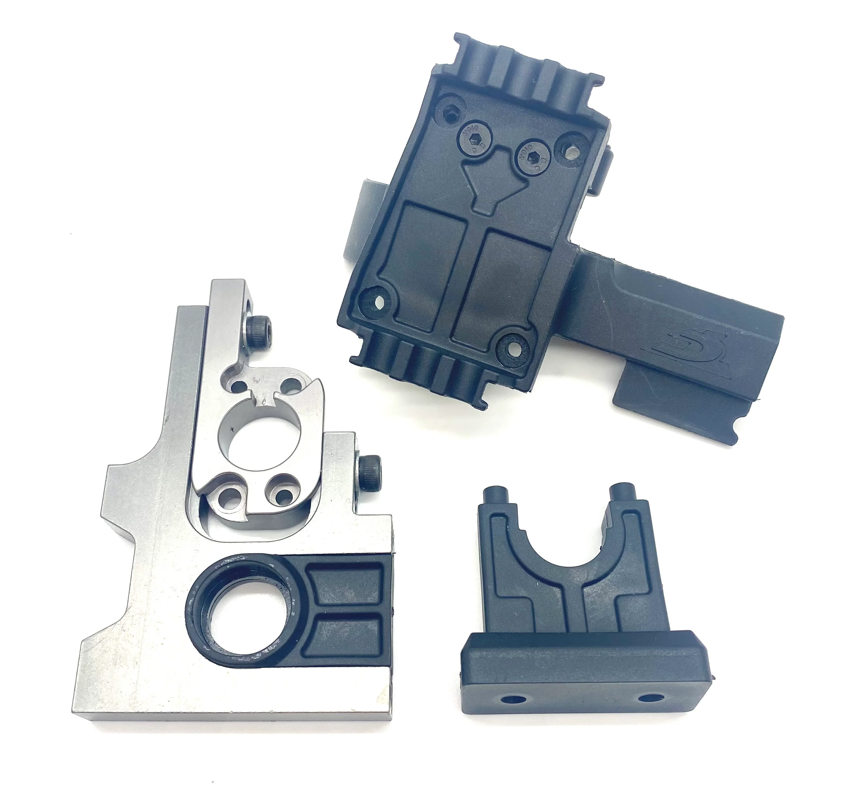 Team Corally SHOGUN - Sliding motor MOUNT aluminum bulkhead insert cover C-00177