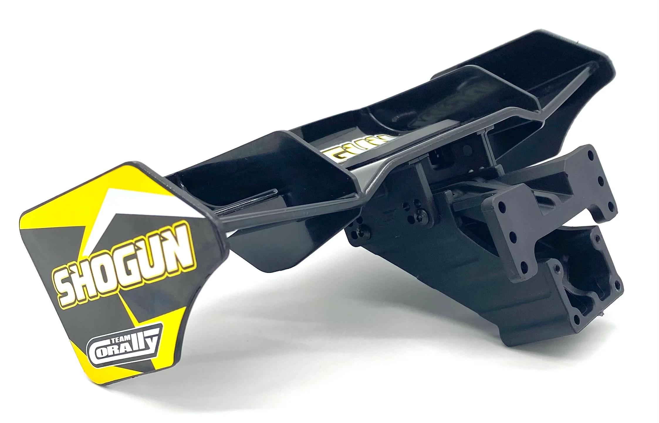 Team Corally SHOGUN - WING (rear spoiler black mount C-00180-226-B C-00177 - Image 3