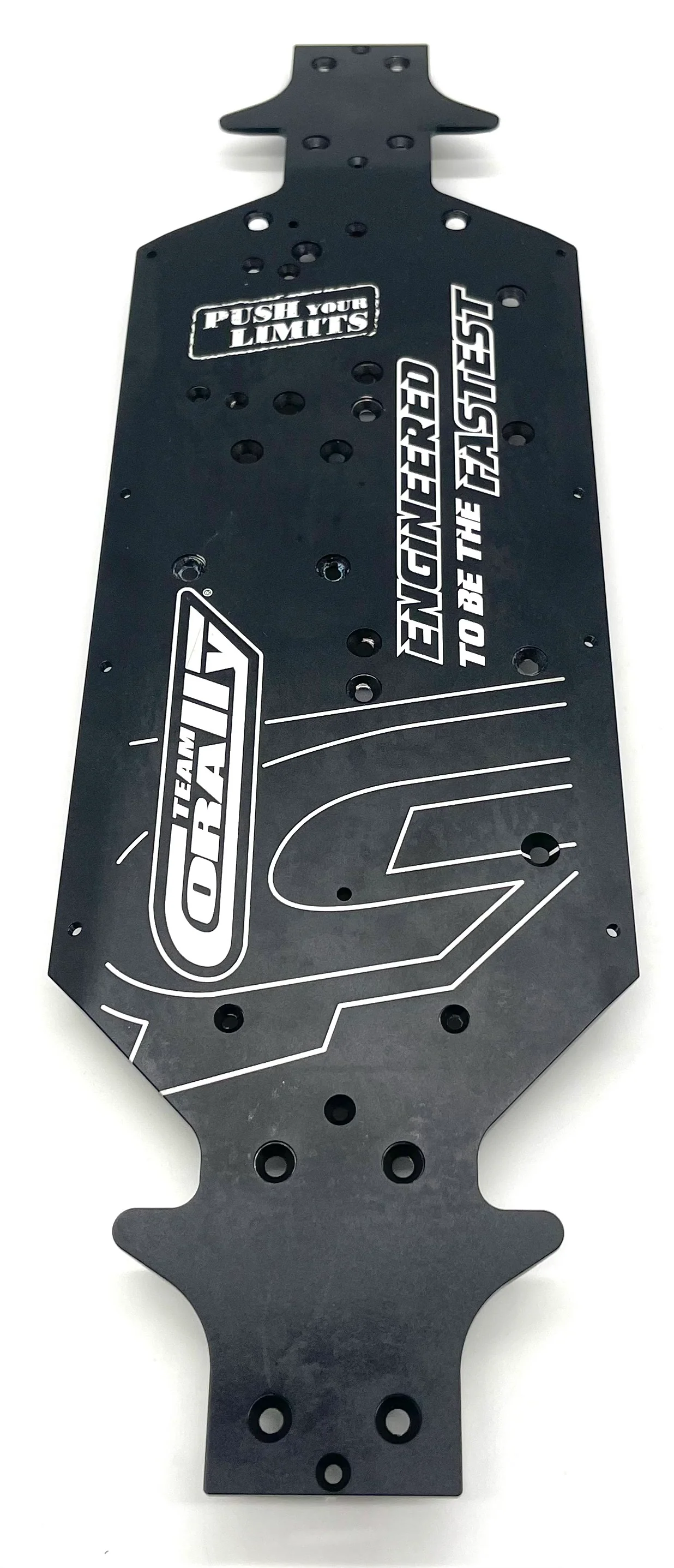 Team Corally SPARK XB6 - CHASSIS (black aluminum truggy long Shogun LWB C-00285 - Image 4