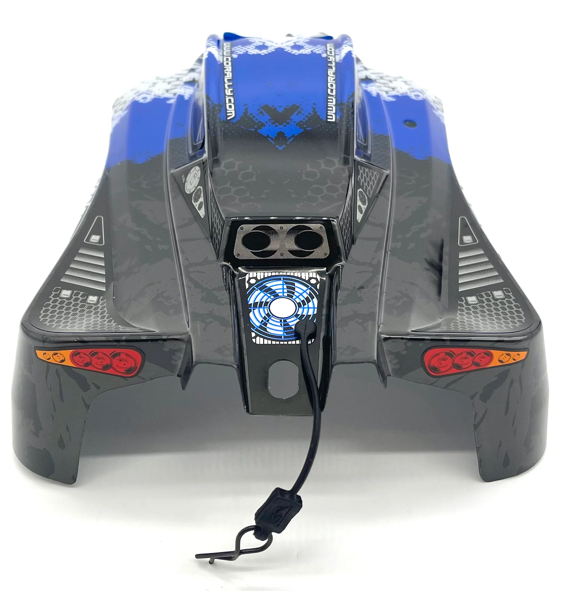Team Corally SYNCRO-4 - Body (Blue Painted Buggy C-00287 - Image 5