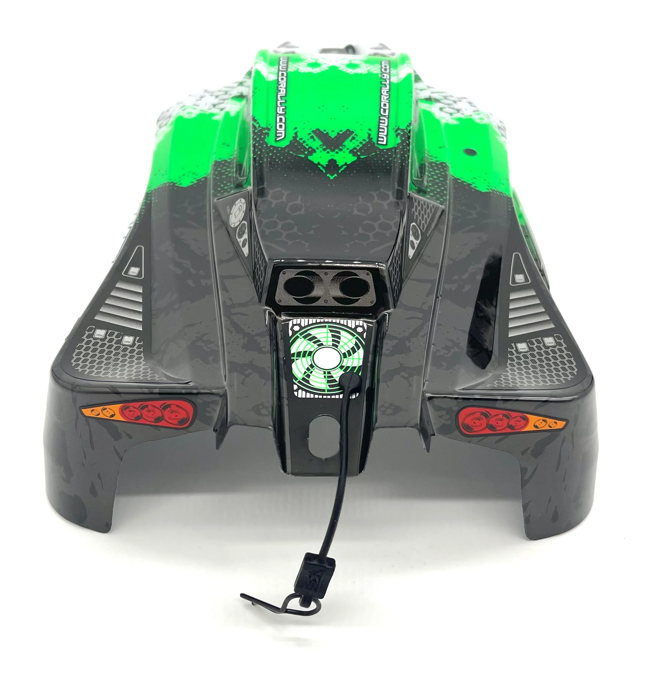 Team Corally SYNCRO-4 - Body (Green Painted Buggy C-00287 - Image 5