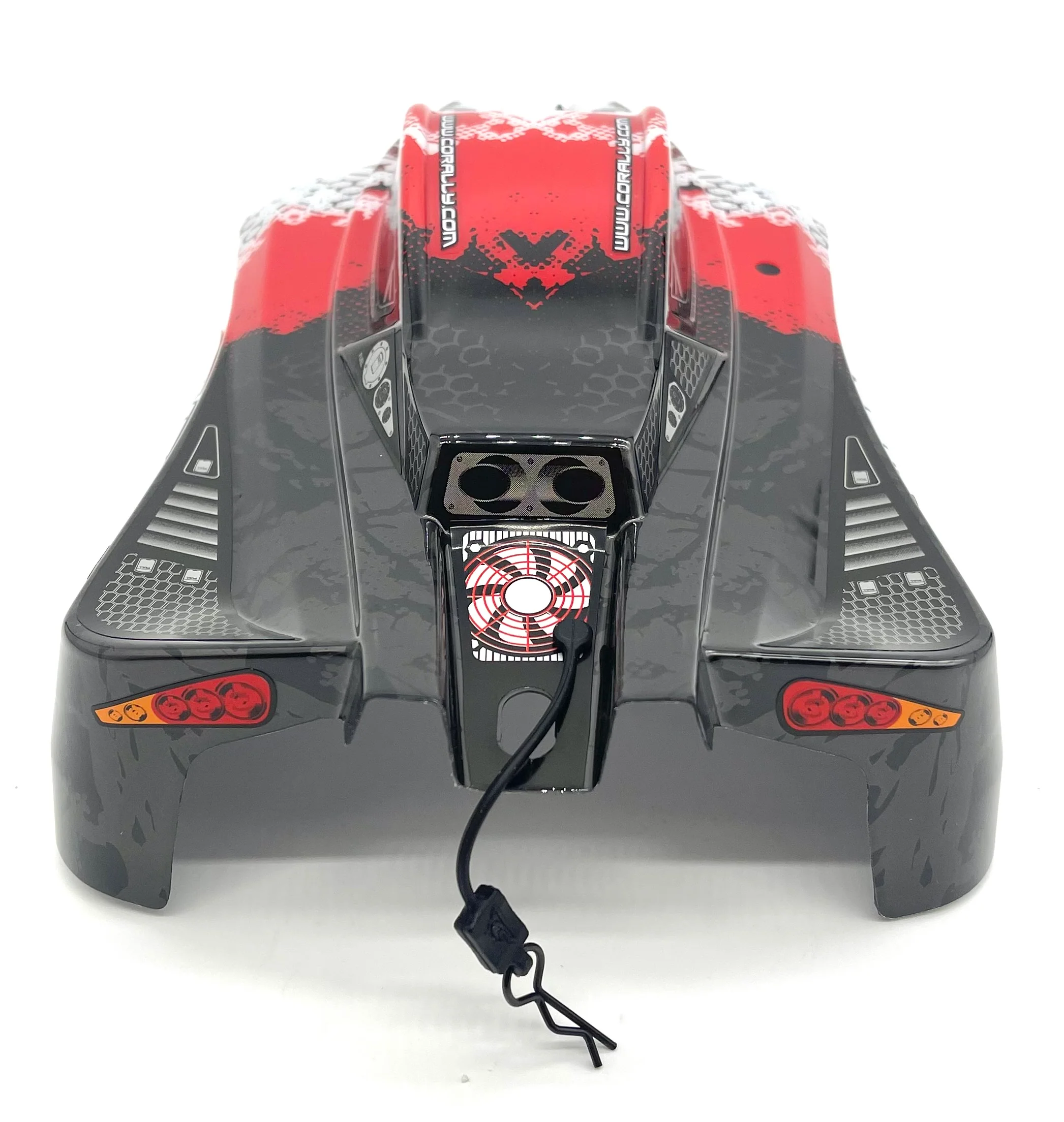 Team Corally SYNCRO-4 - Body (Red Painted Buggy C-00287 - Image 4