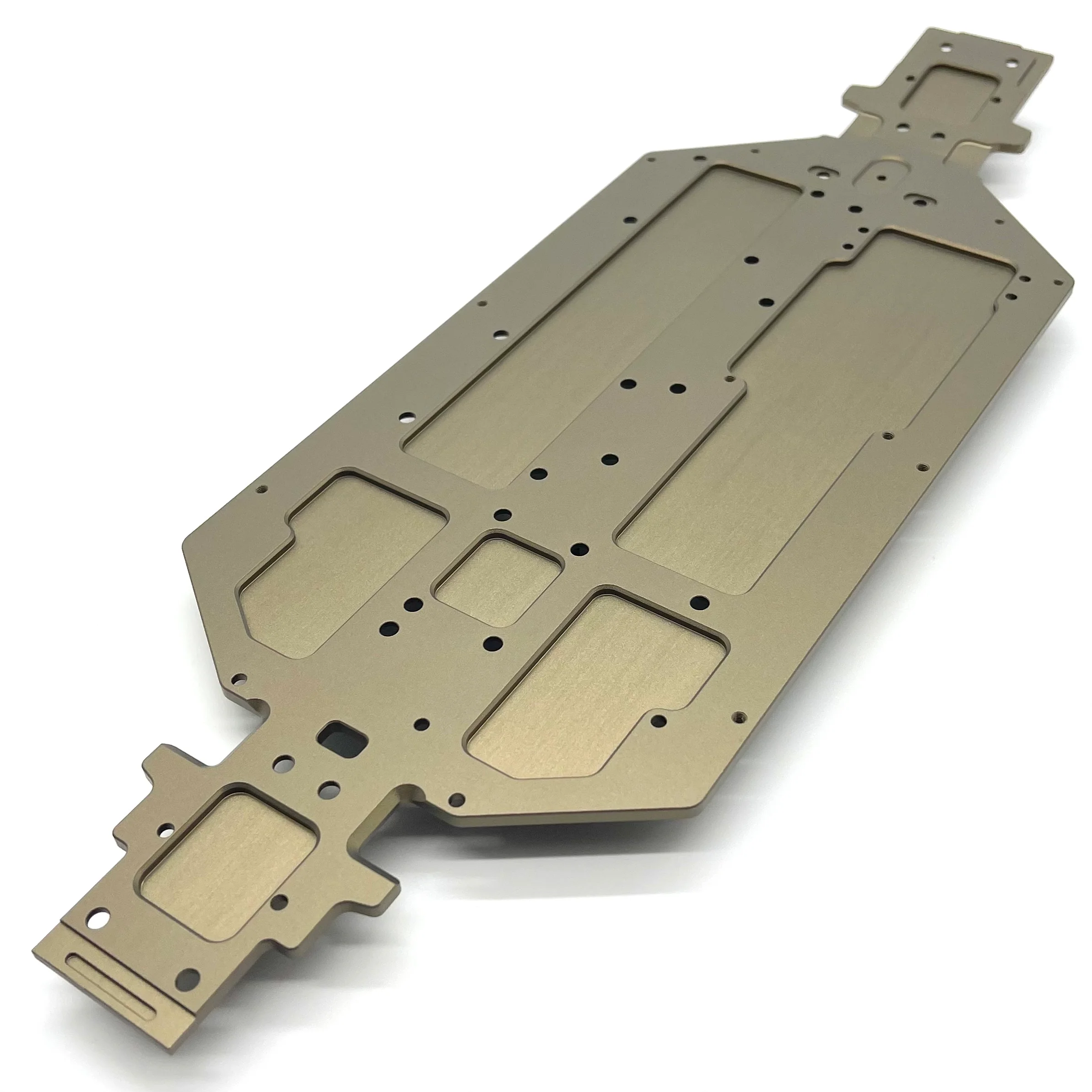 Tekno EB48 2.2 CHASSIS (TKR9002B) 7075, 3mm, hard anodized, lightened, NB48 2.1 TKR9005