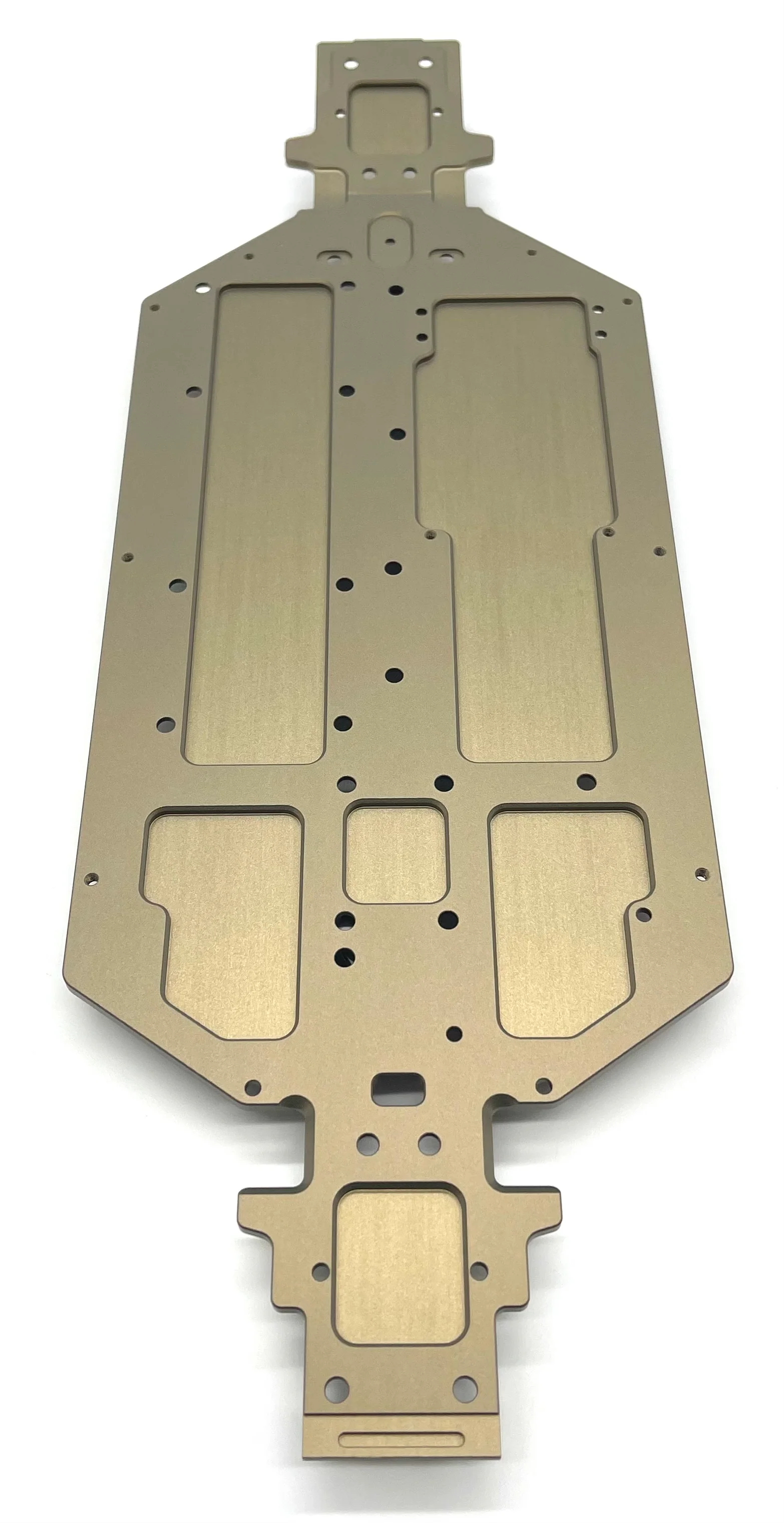 Tekno EB48 2.2 CHASSIS (TKR9002B) 7075, 3mm, hard anodized, lightened, NB48 2.1 TKR9005 - Image 2