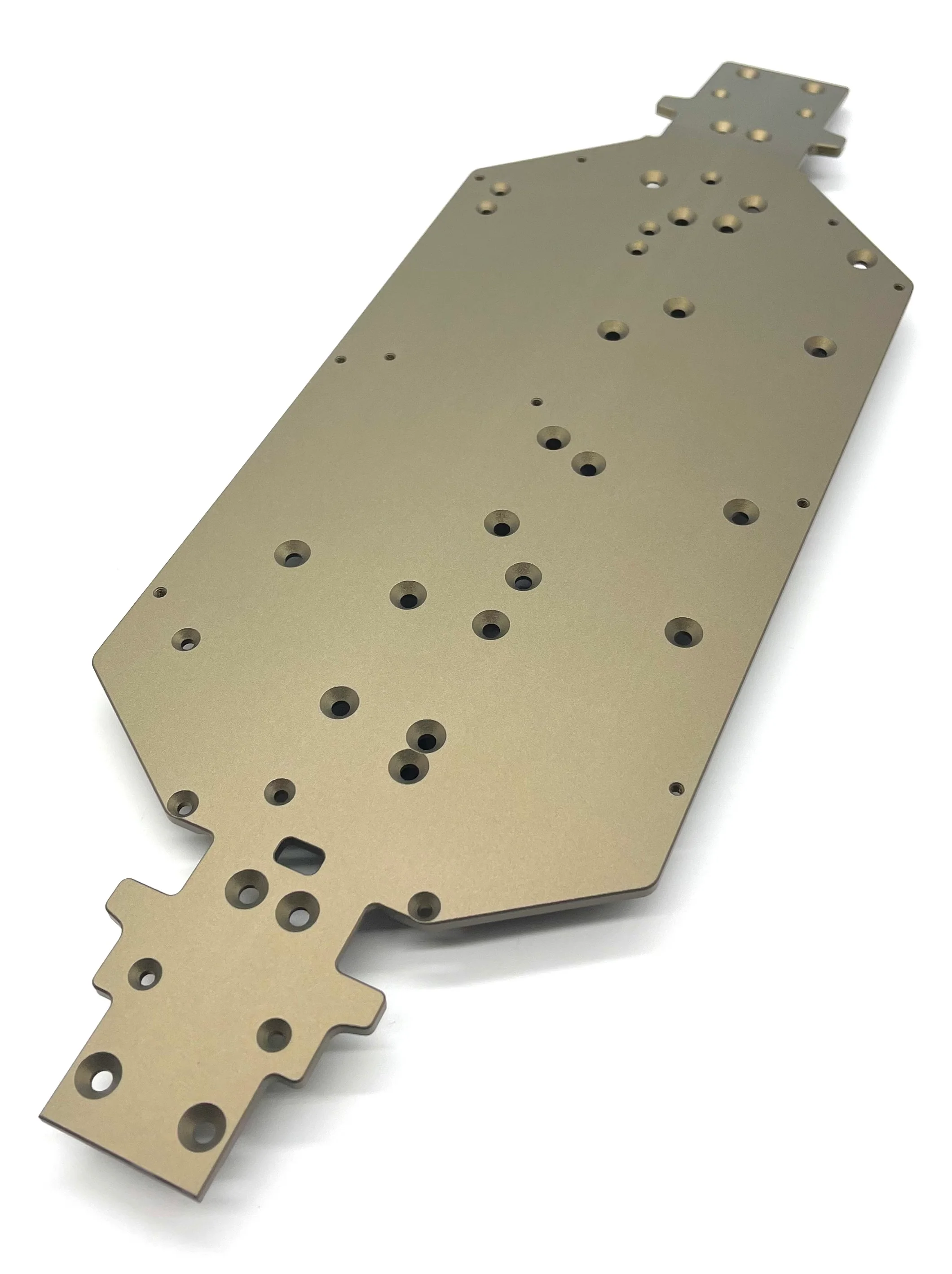 Tekno EB48 2.2 CHASSIS (TKR9002B) 7075, 3mm, hard anodized, lightened, NB48 2.1 TKR9005 - Image 4