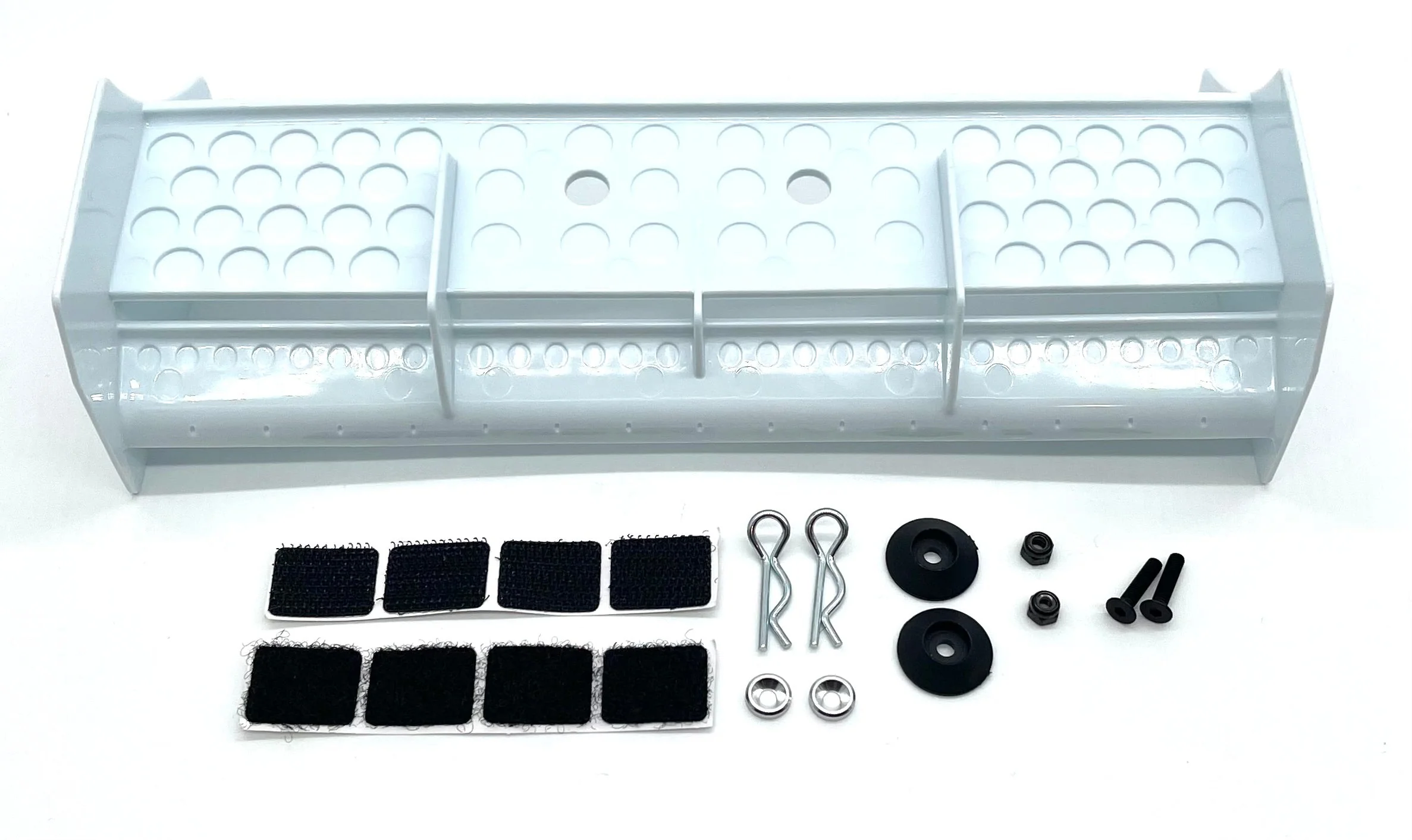 Tekno EB48 2.2 White WING (Bag P) (Spoiler buggy) lightweight high down force TKR9005 - Image 2