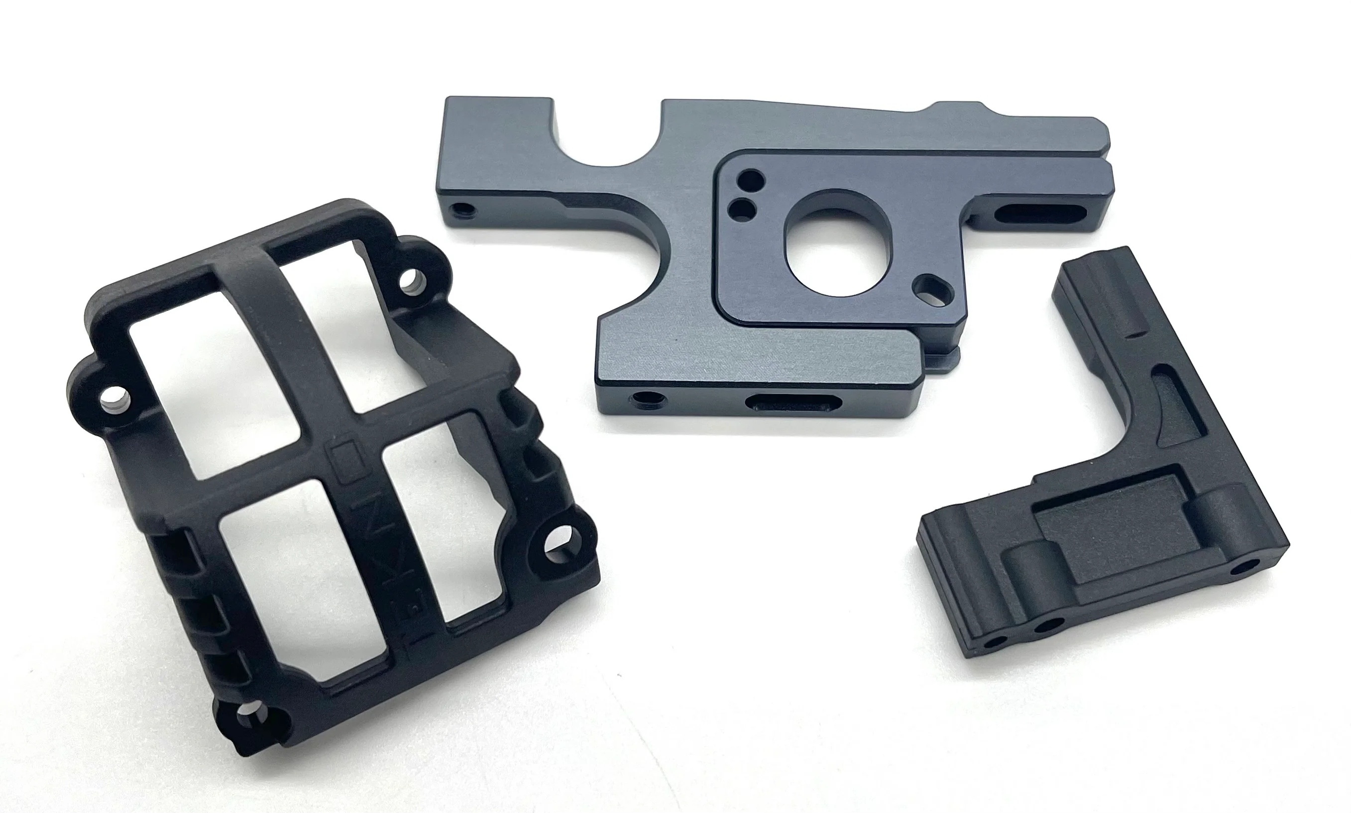 Tekno EB48 2.2 MOTOR MOUNT  (Annodized alum 2 piece w/diff mount TKR9005 - Image 2