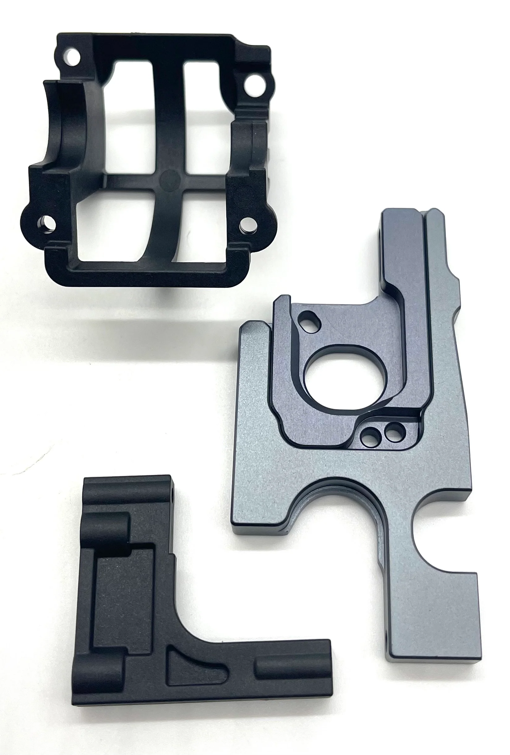 Tekno EB48 2.2 MOTOR MOUNT  (Annodized alum 2 piece w/diff mount TKR9005 - Image 3